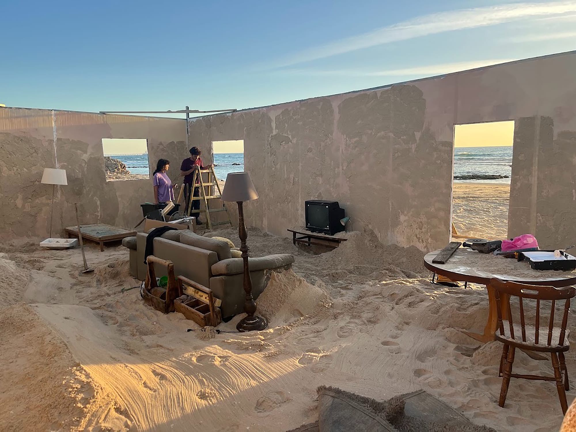 BTS shot from Sand