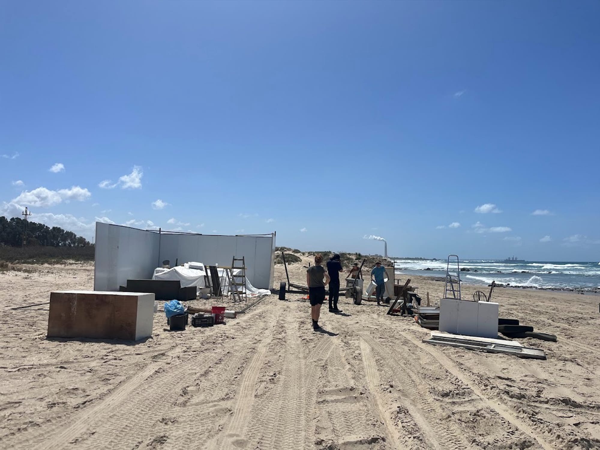BTS shot from Sand