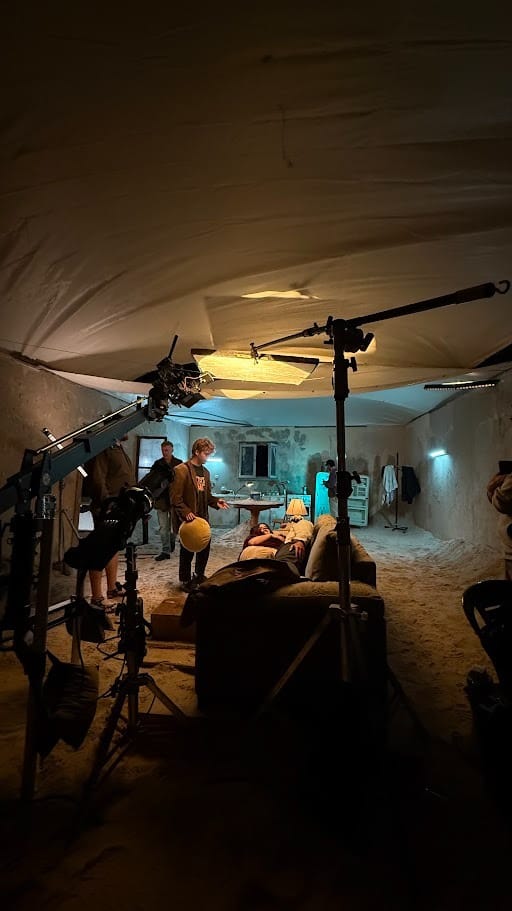 BTS shot from Sand