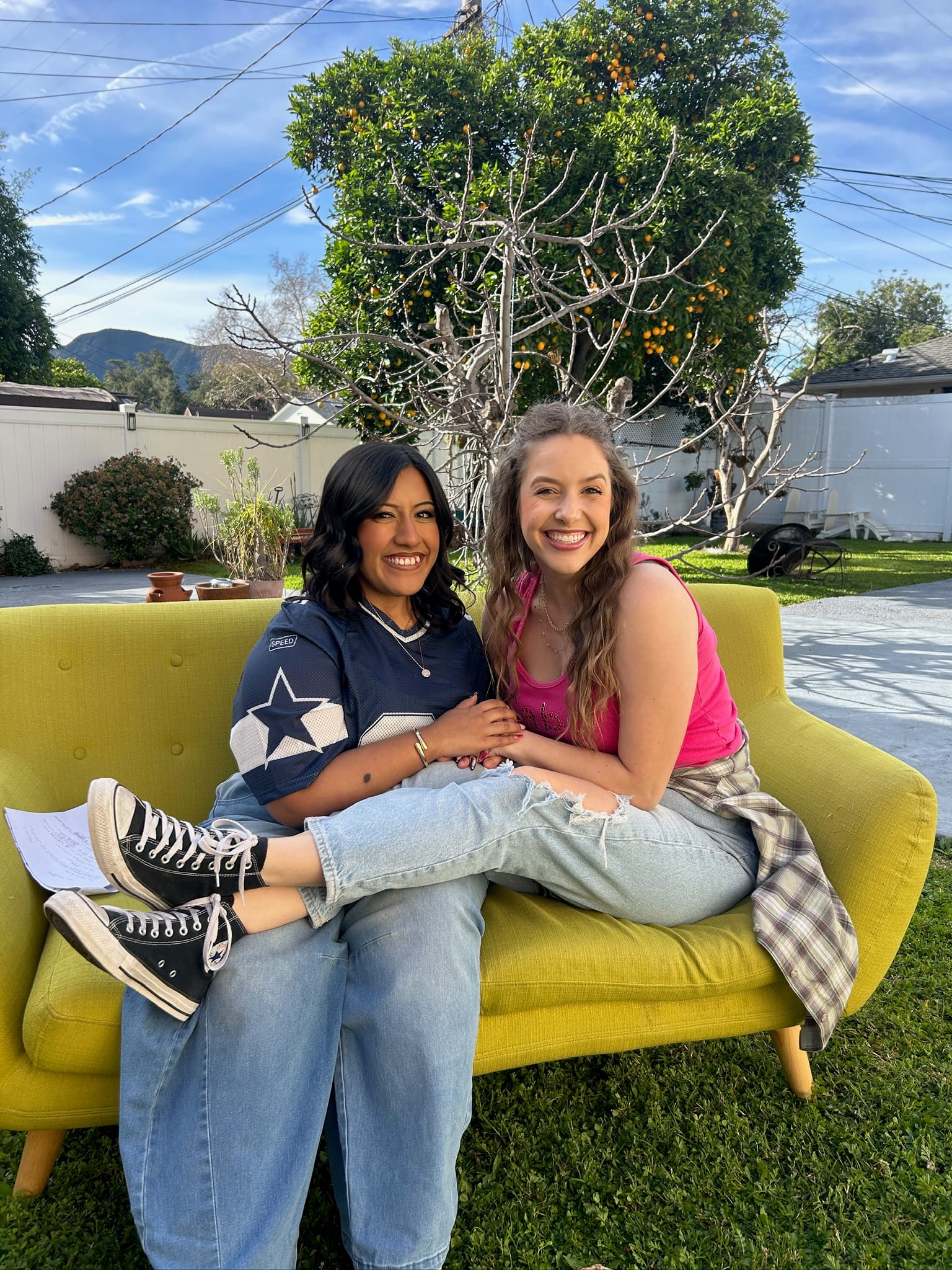 BTS shot from Couch