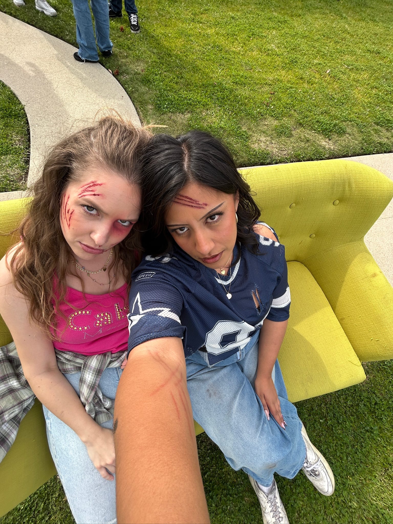 BTS shot from Couch
