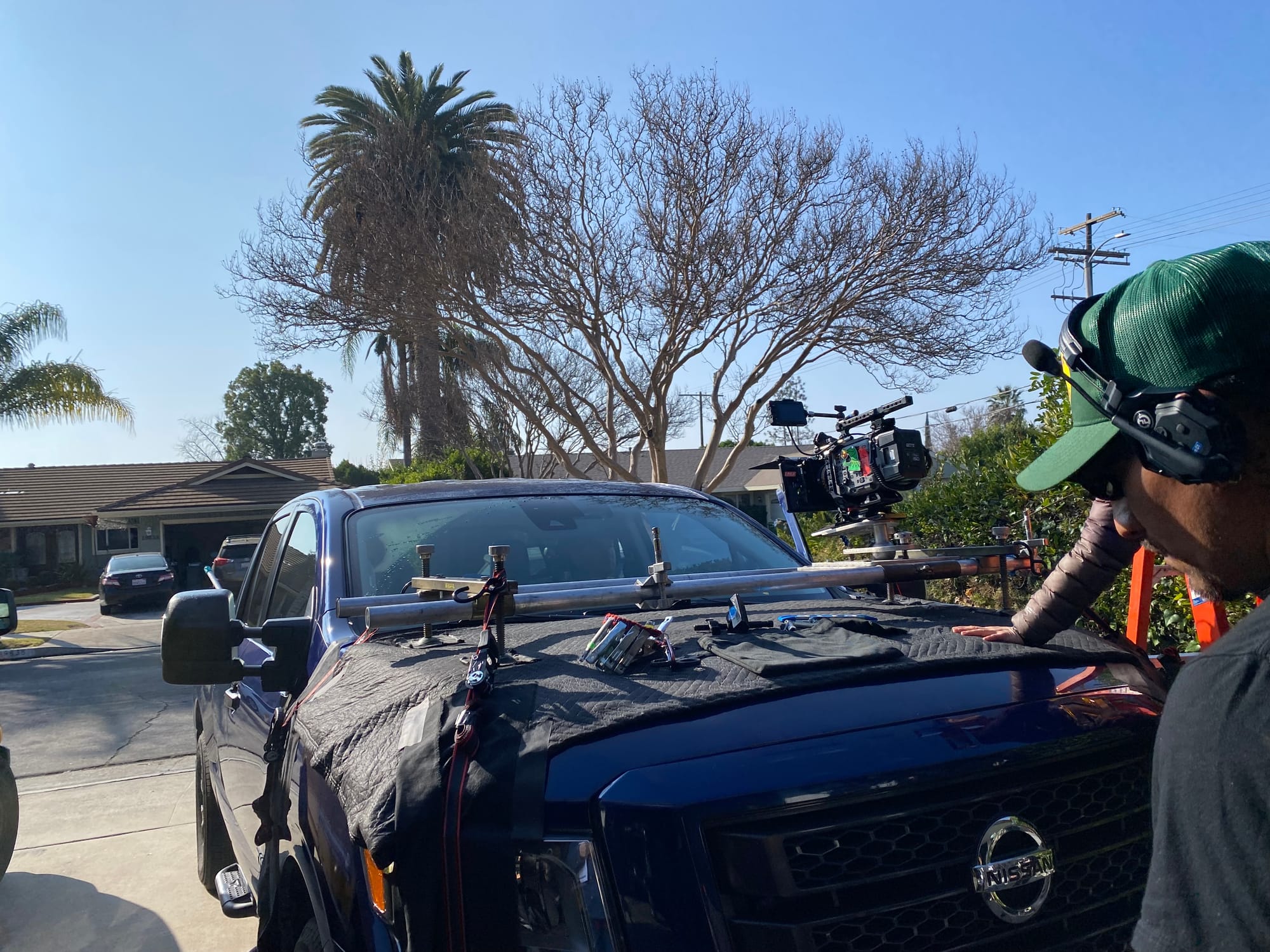 BTS shot from Pool Guy
