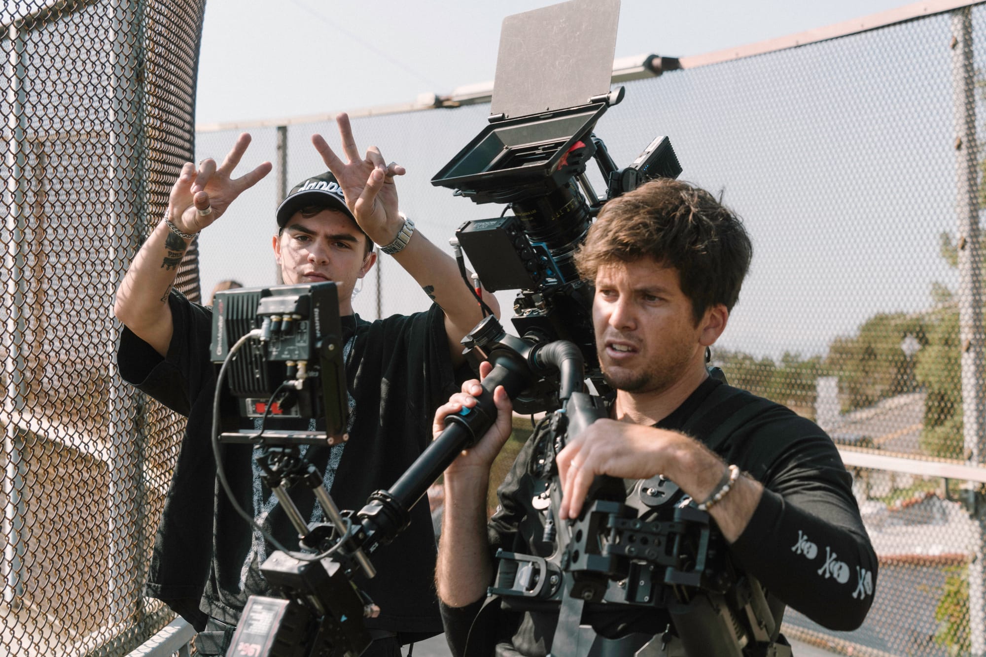 BTS shot from You & Me (& Chaz & Rodney)