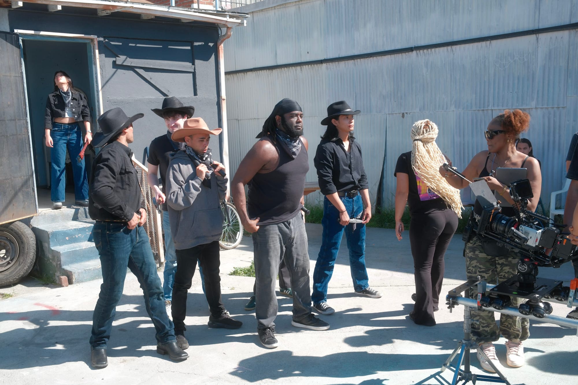 BTS shot from The Ticket