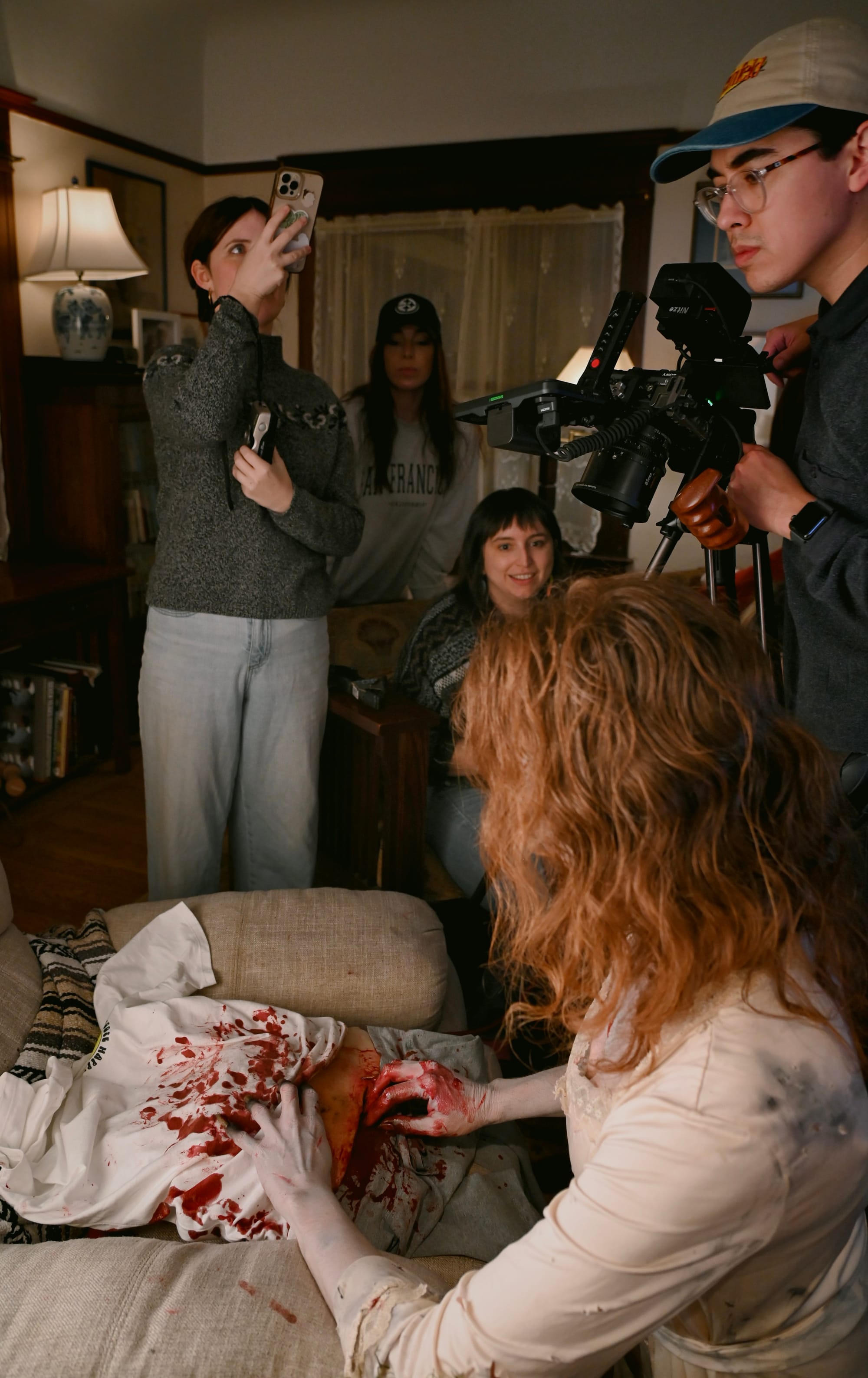 BTS shot from MotherWound