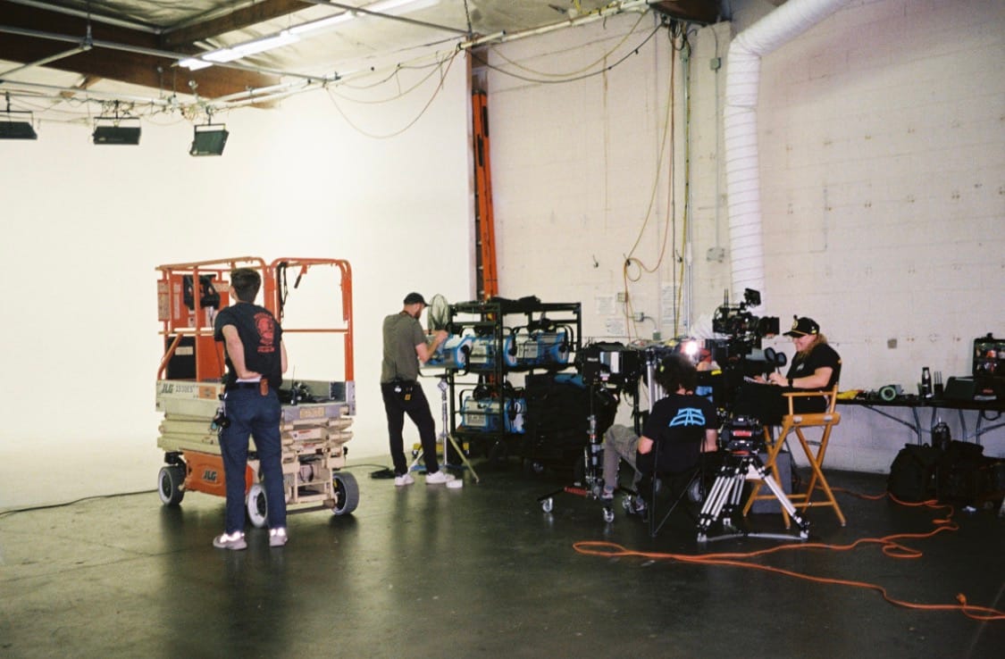 BTS shot from Head Case