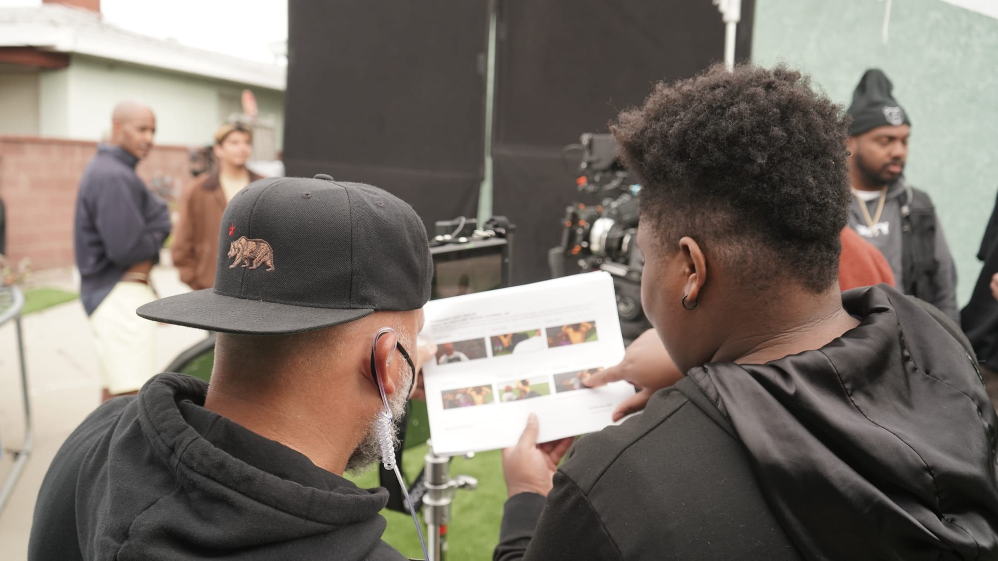 BTS shot from Finding JaMia’s Spirit