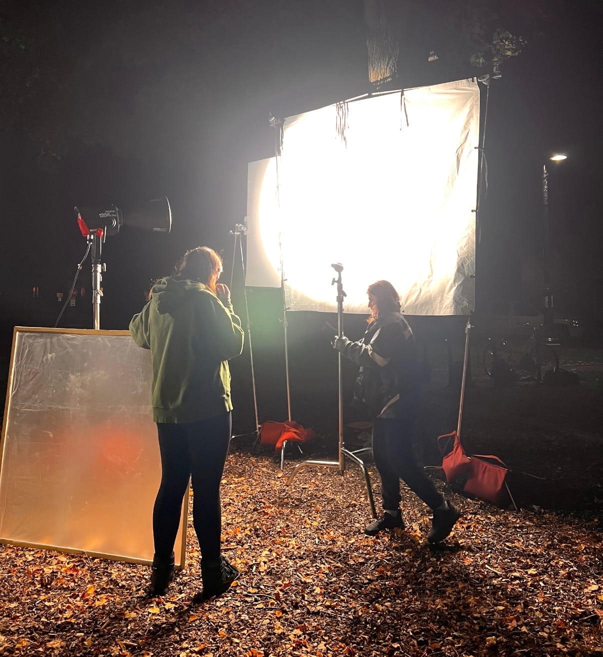 BTS shot from Mind the Gap
