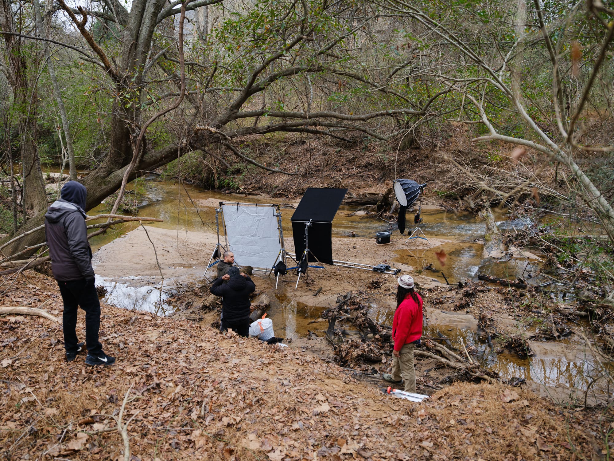 BTS shot from Love in All the Wrong Places