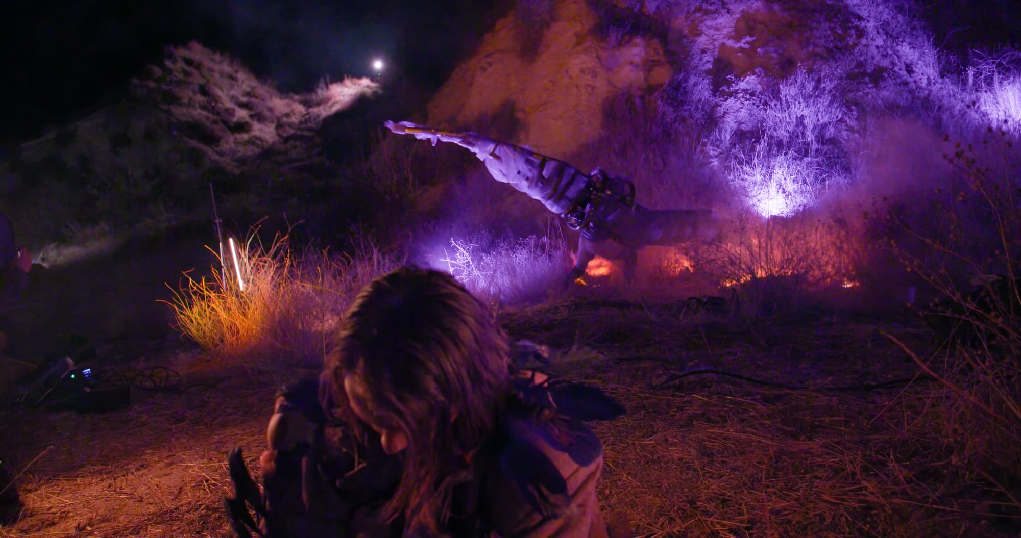 BTS shot from The Bones Exist