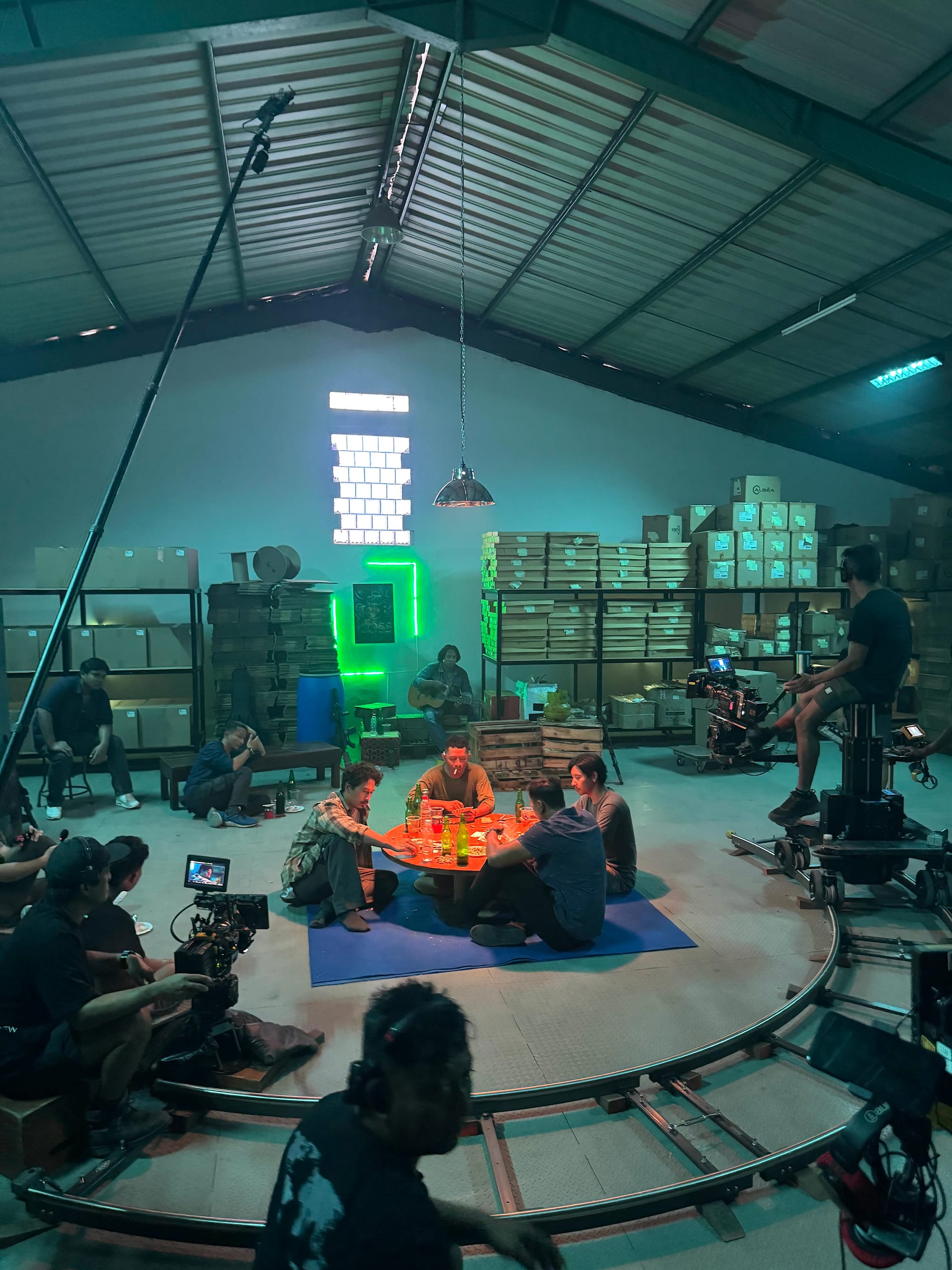 BTS shot from Bandit