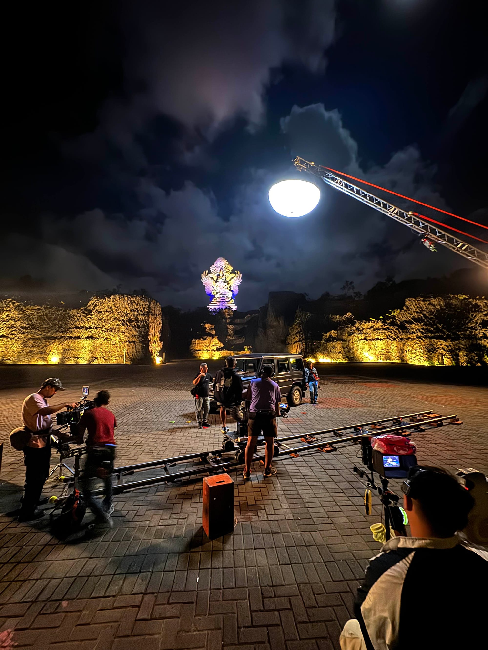 BTS shot from Bandit