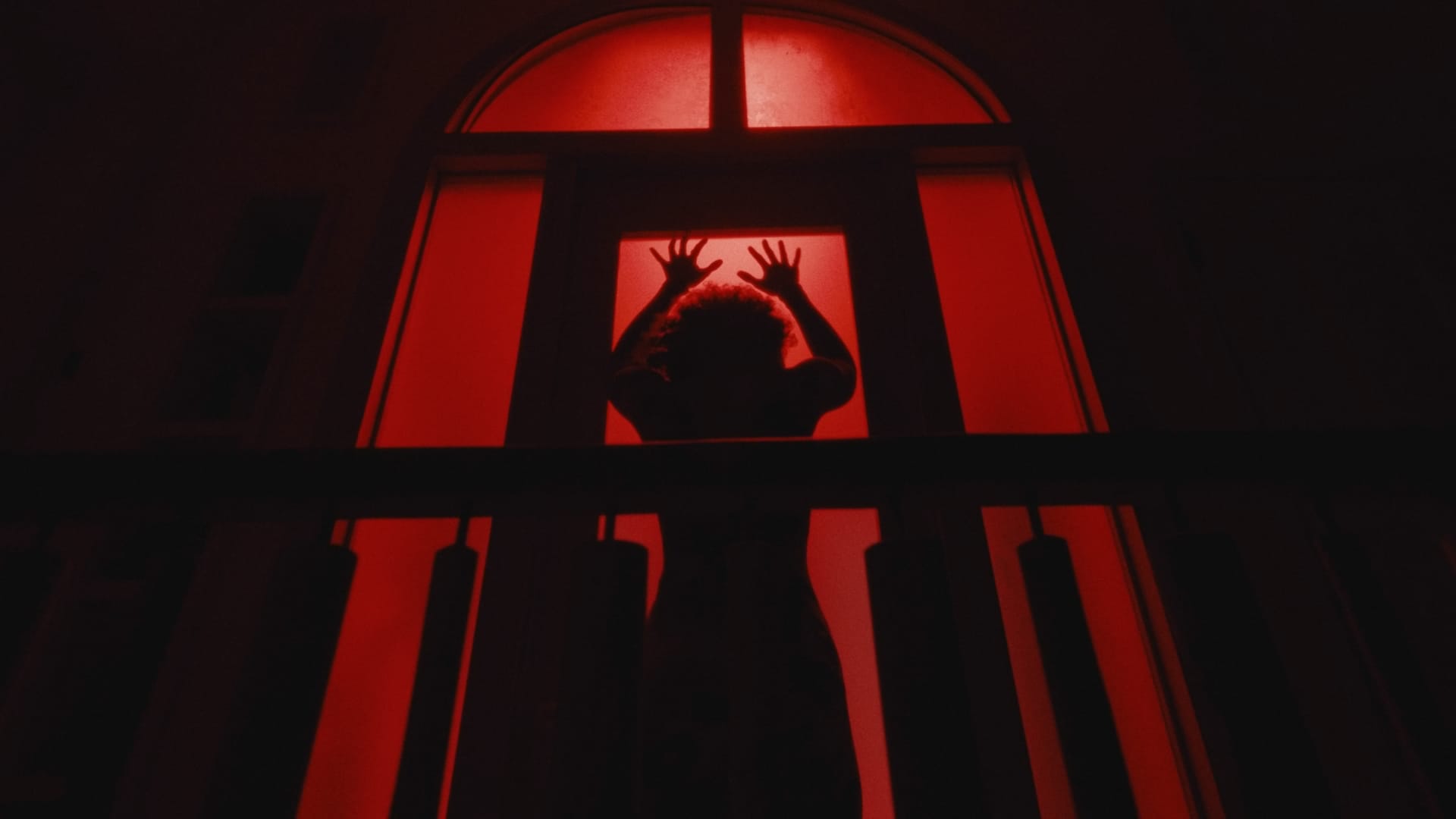 Film still from Behind This Locked Door