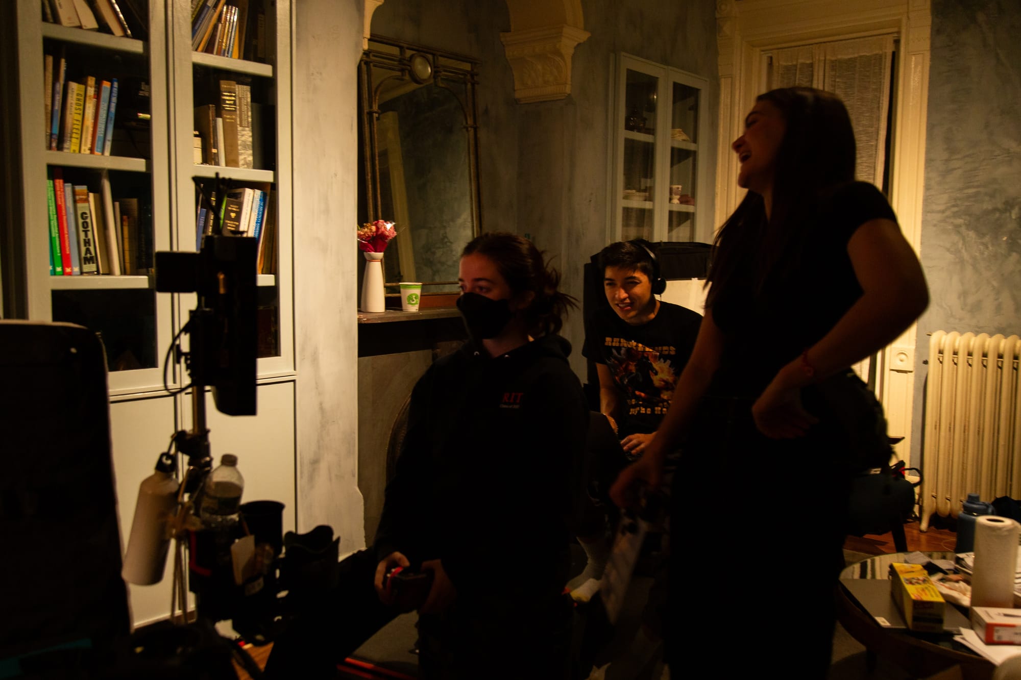 BTS shot from Behind This Locked Door