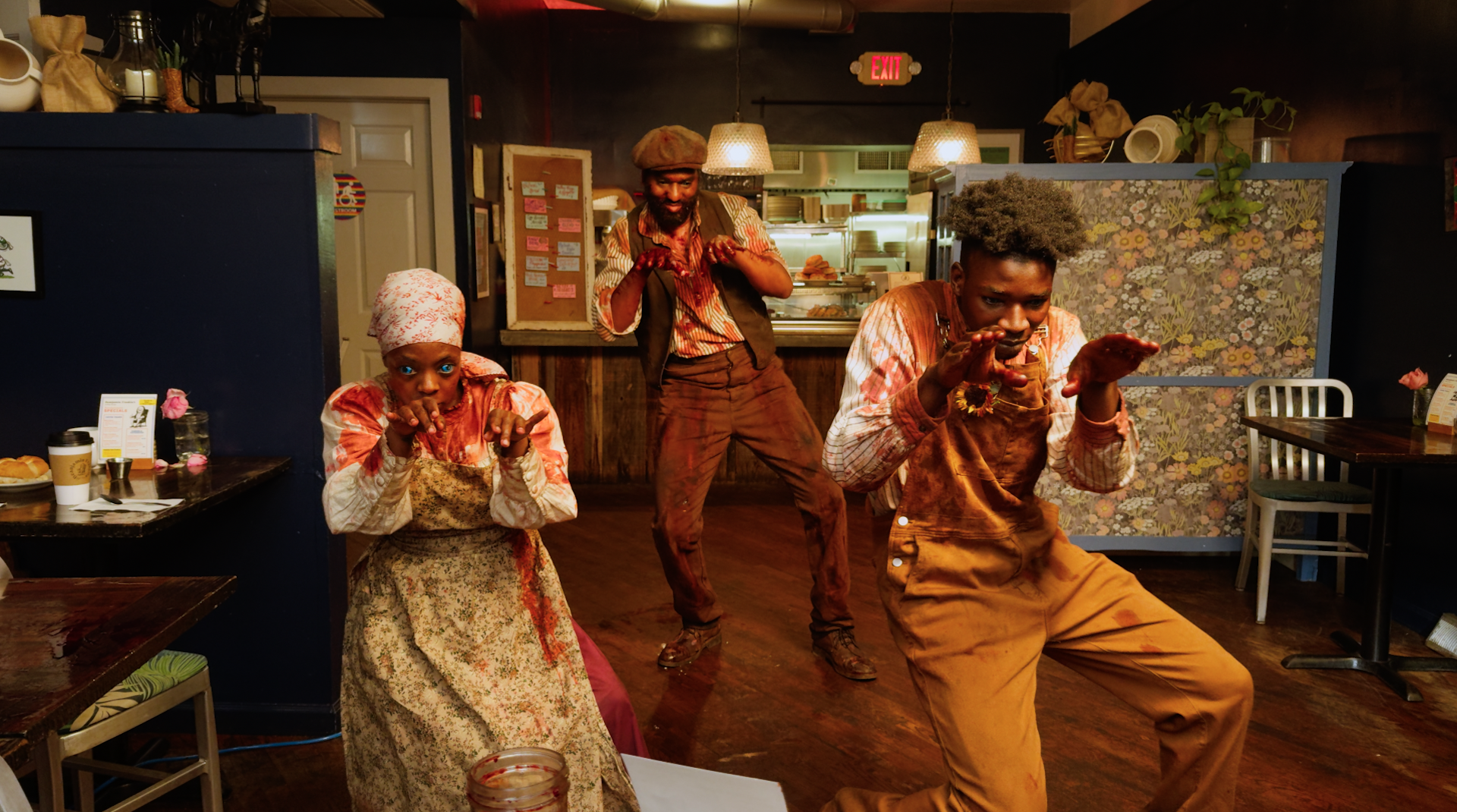 BTS shot from White Meat