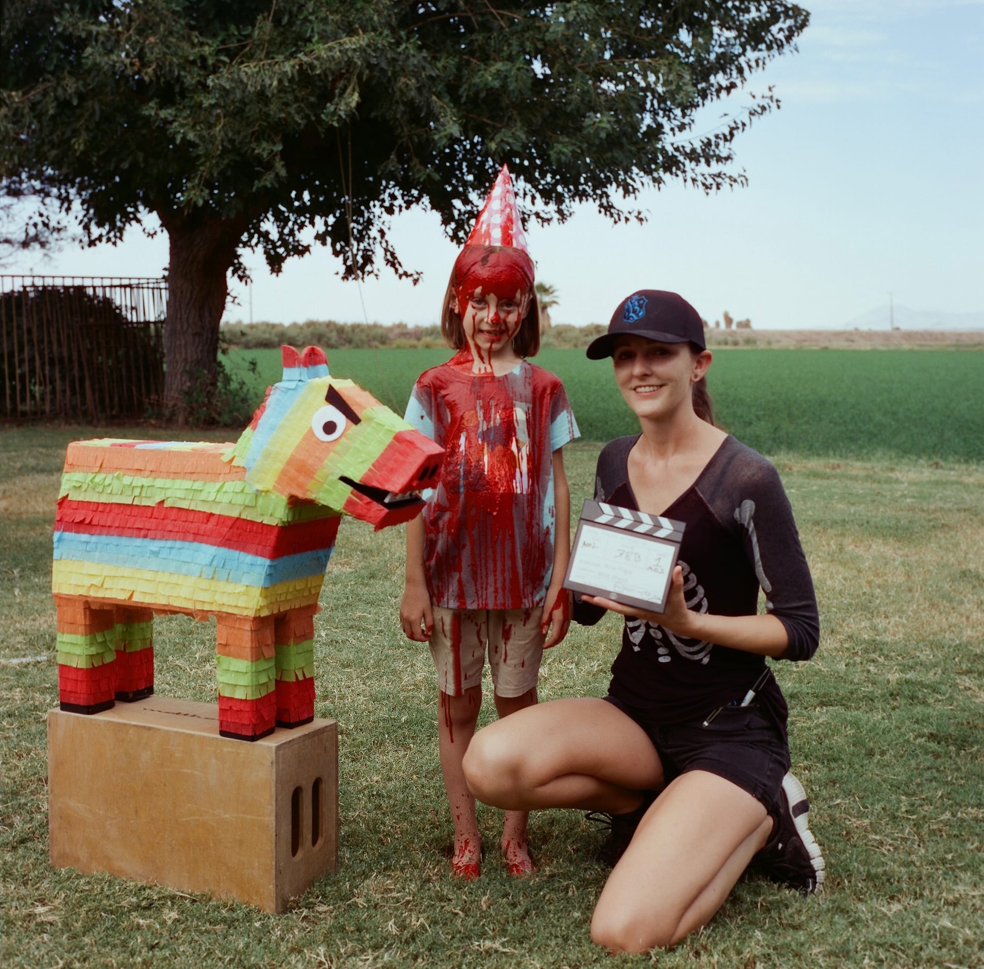 BTS shot from Fiesta No Mas