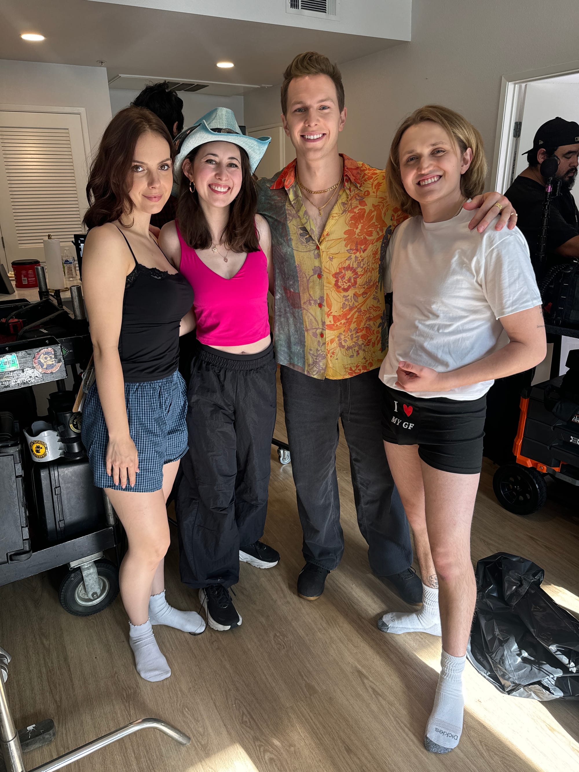 BTS shot from NO WORRIES