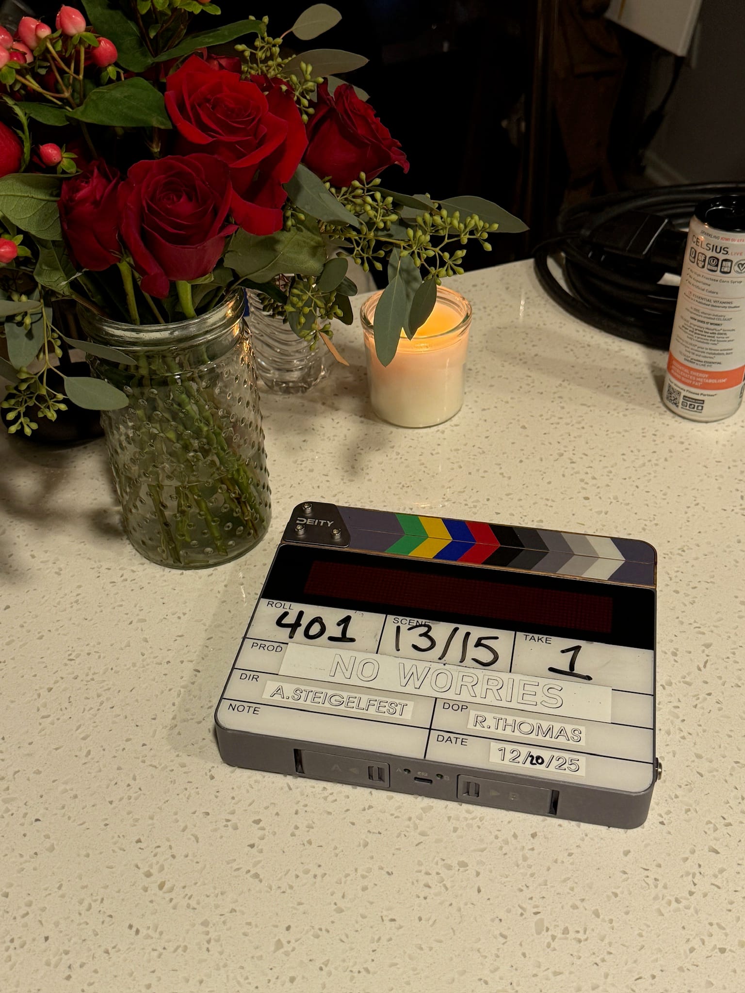 BTS shot from NO WORRIES