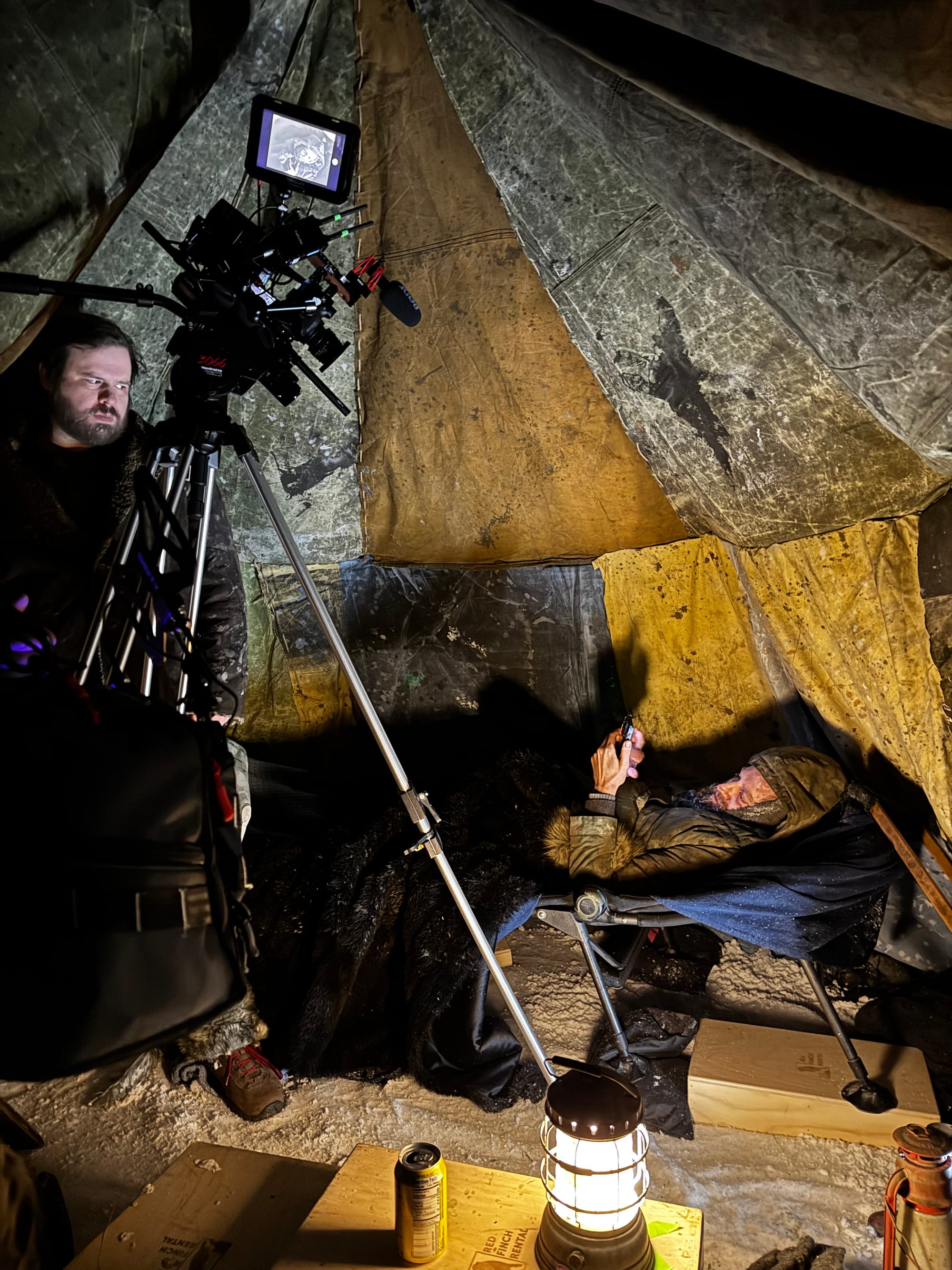 BTS shot from Frostburn