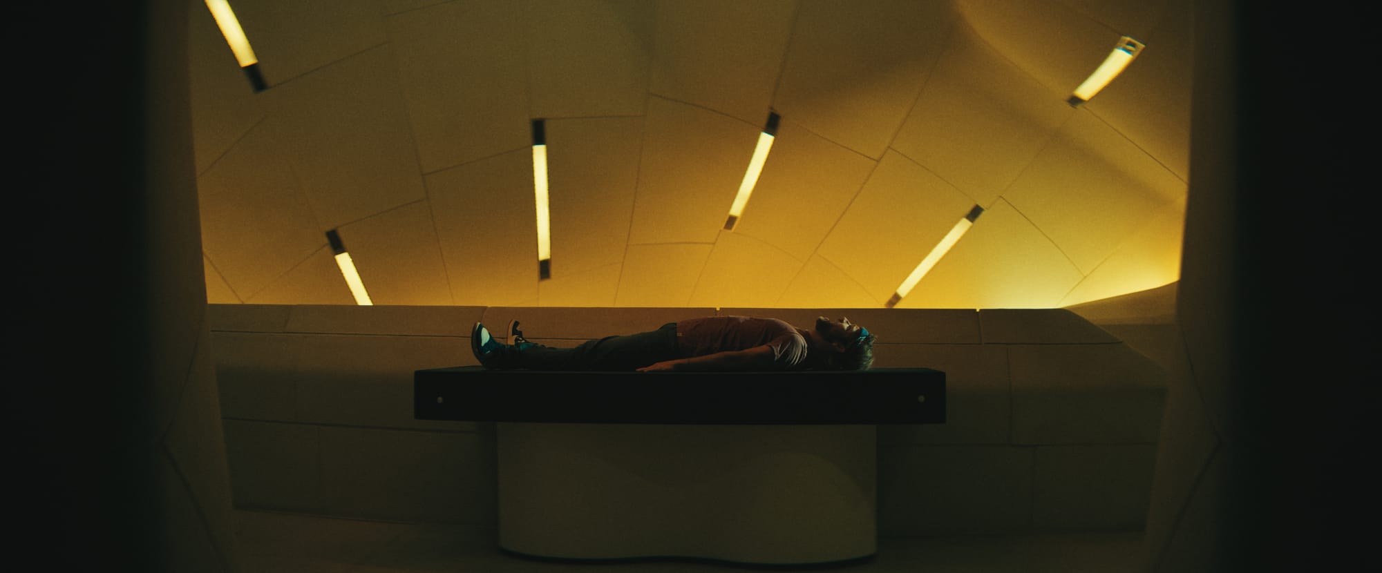 Film still from Hivemind Deluxe
