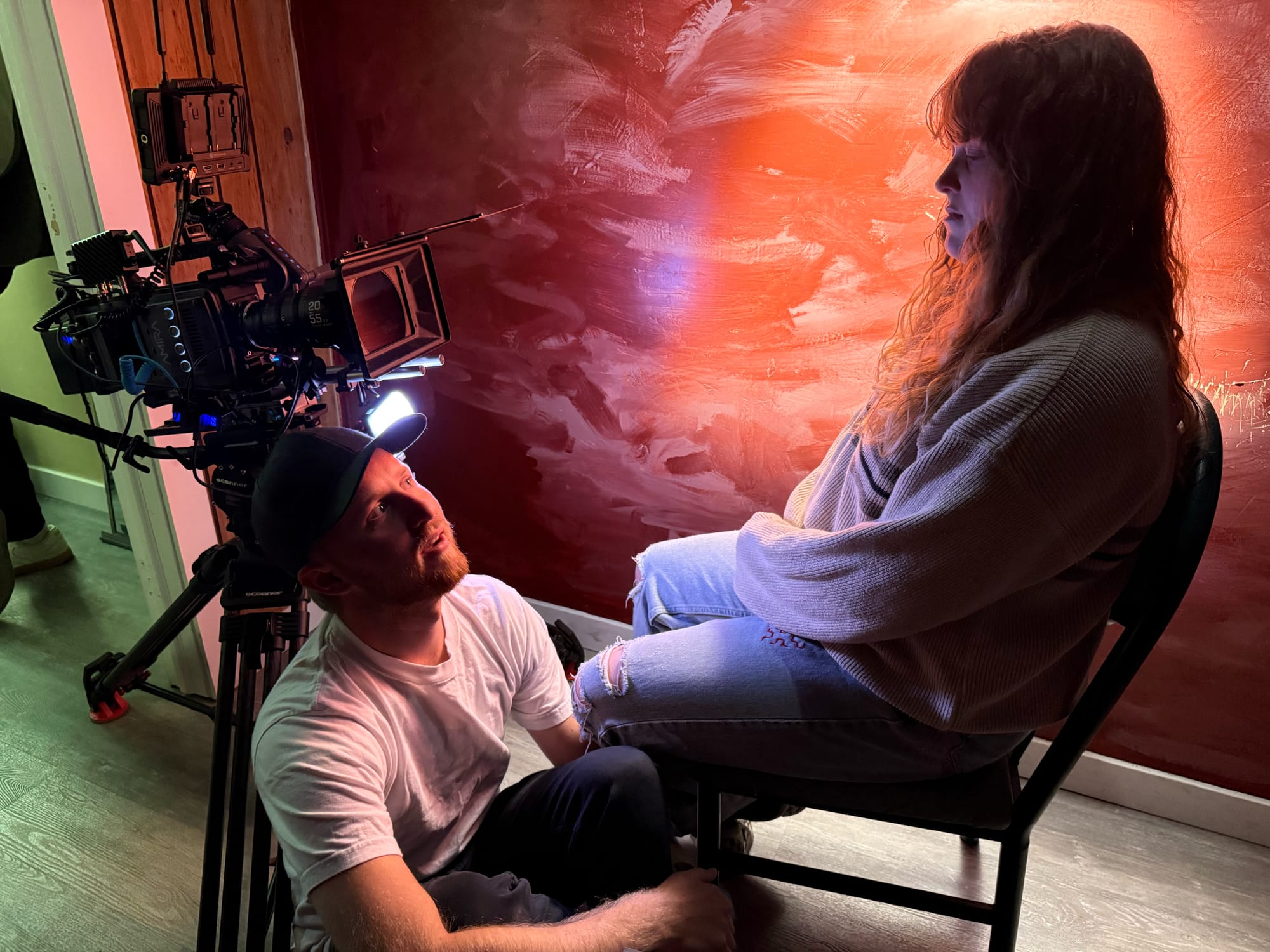 BTS shot from Helltapes