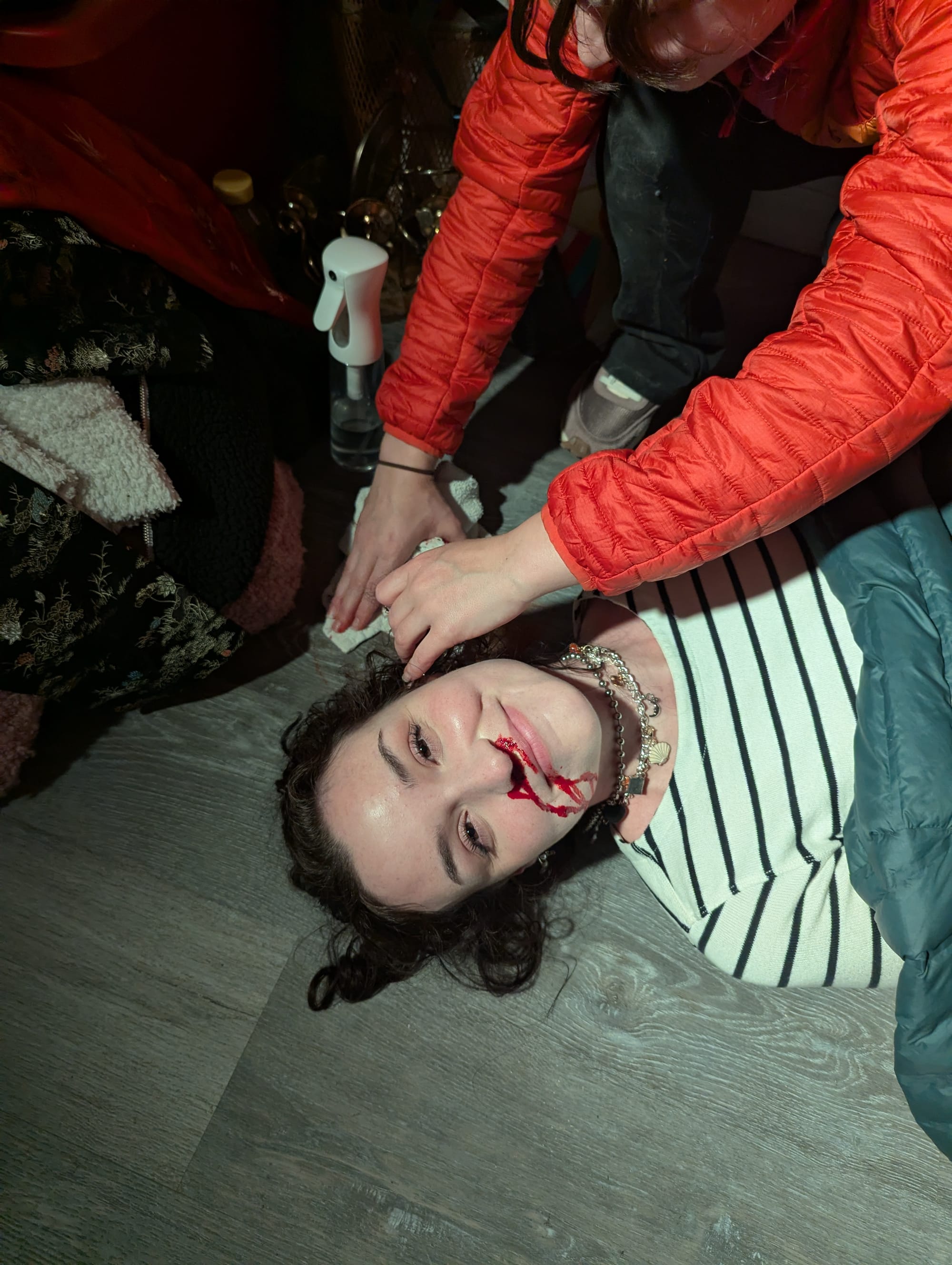 BTS shot from Helltapes