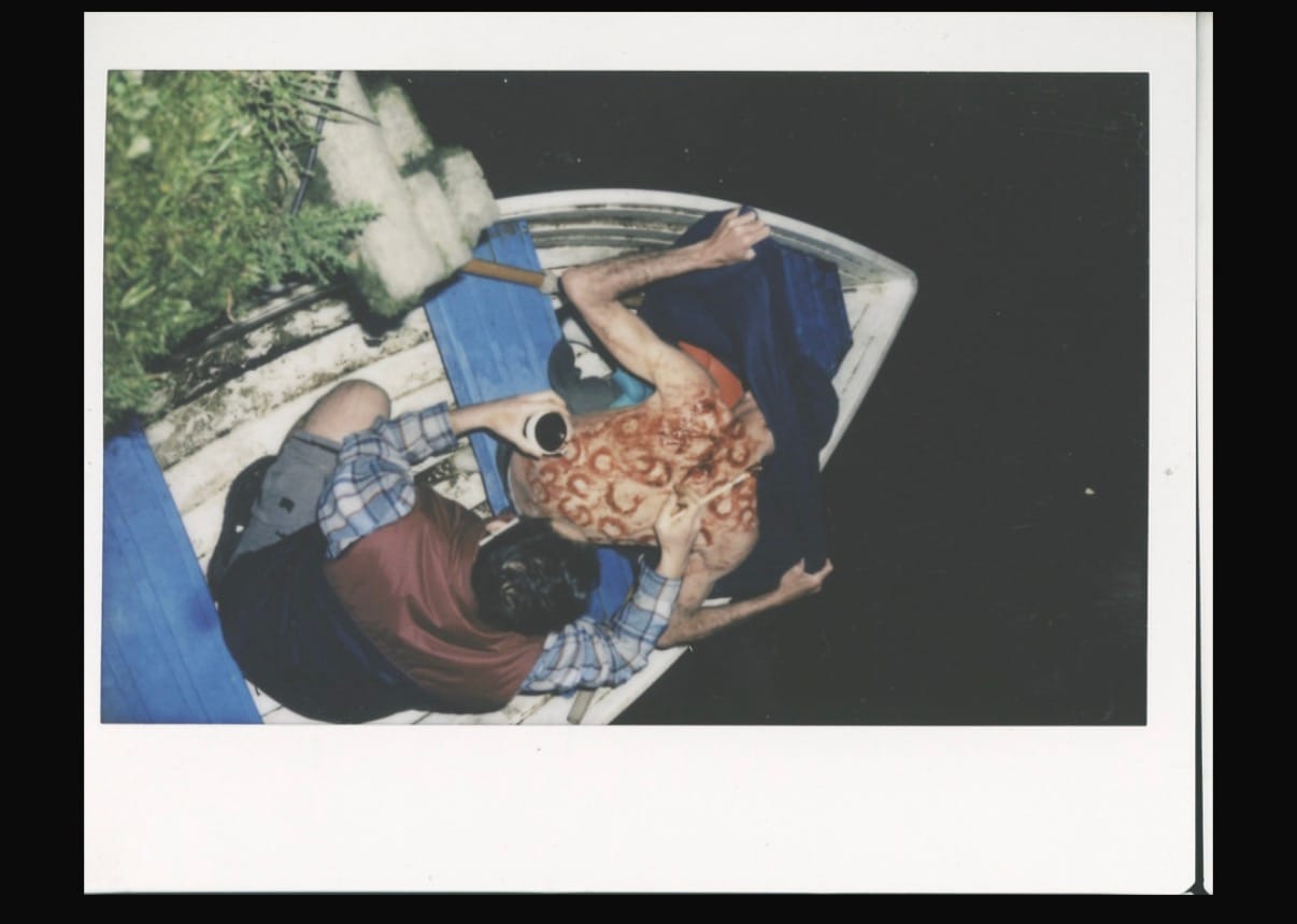 BTS shot from Something Scary (Eso que asusta)