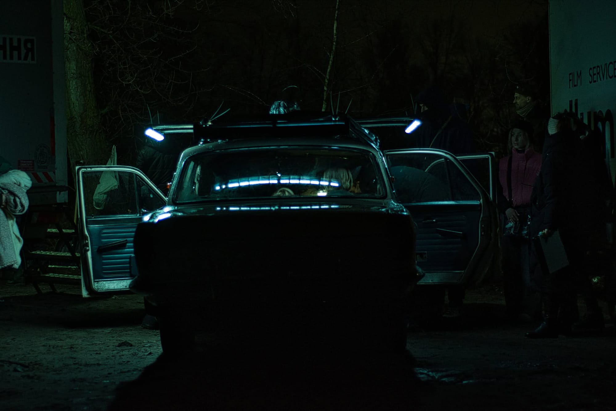 BTS shot from Night Ride