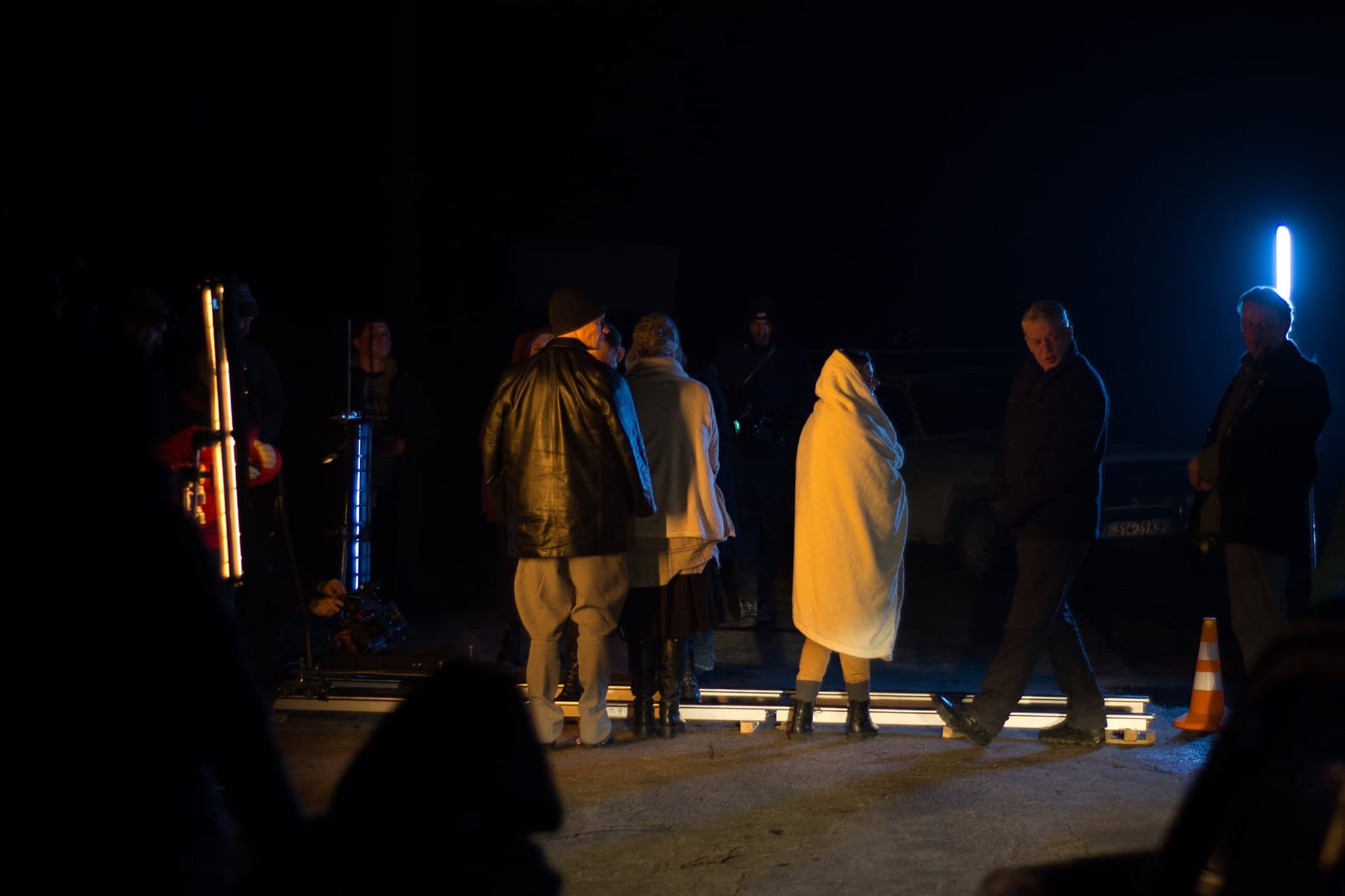 BTS shot from Night Ride