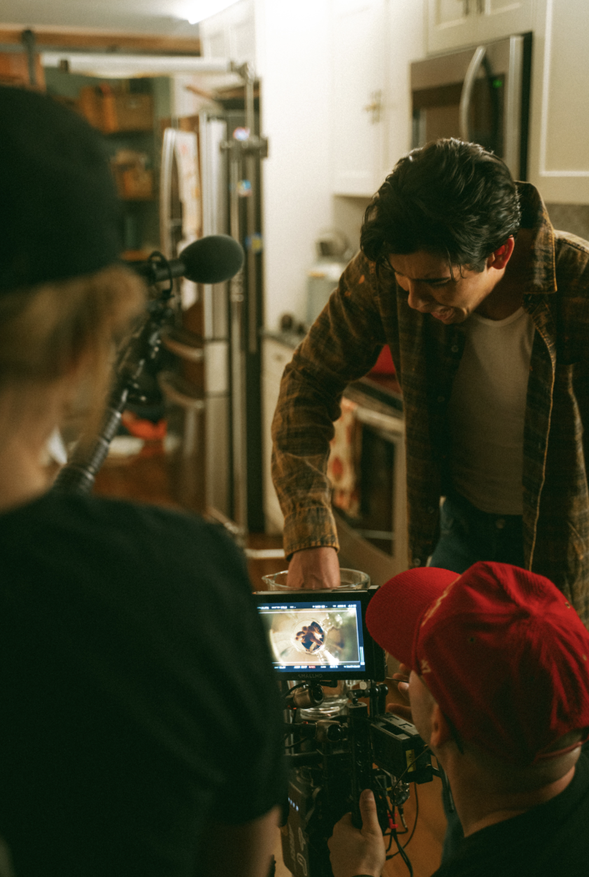 BTS shot from The Witchening