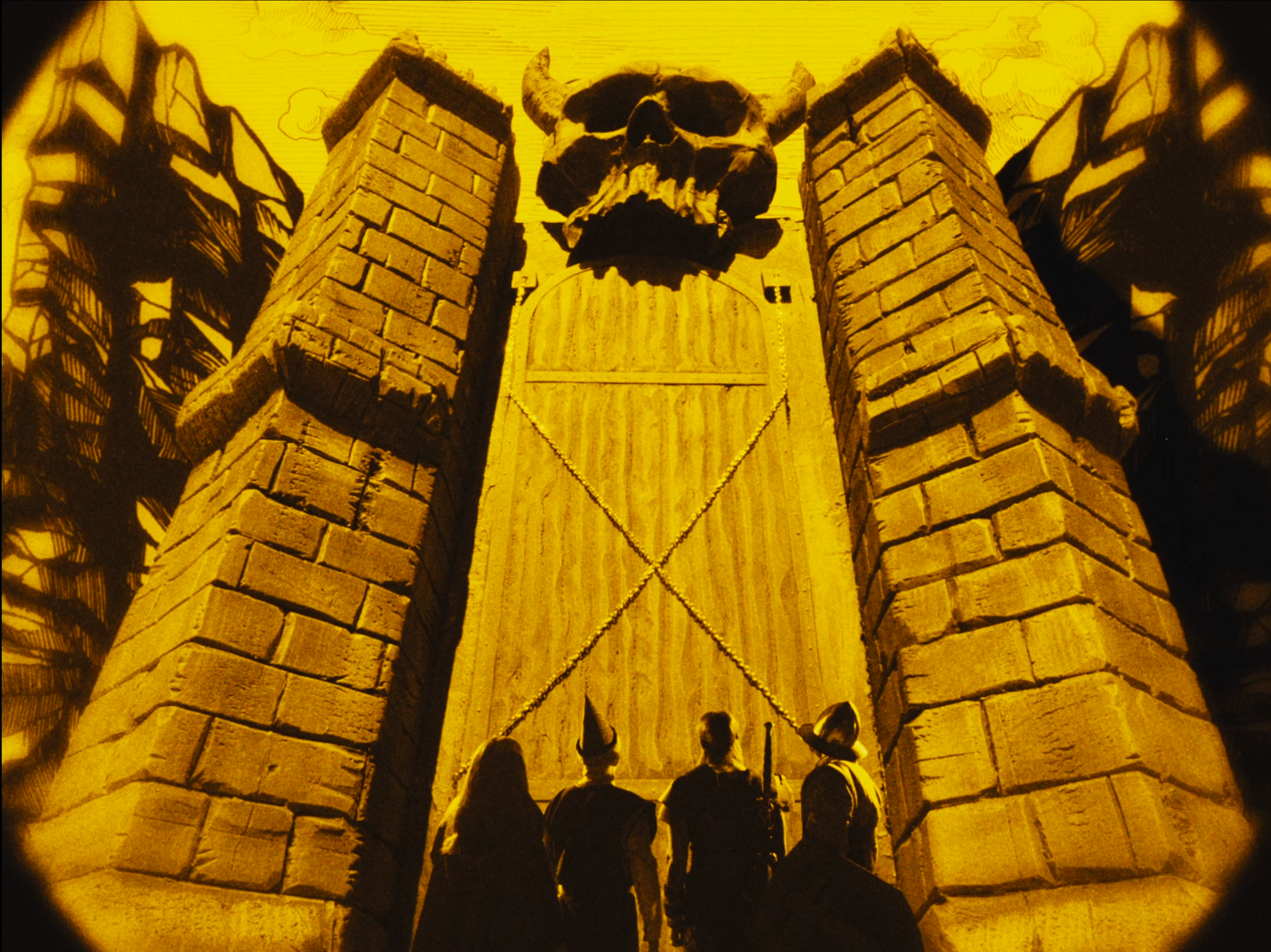Film still from Lightning Scar