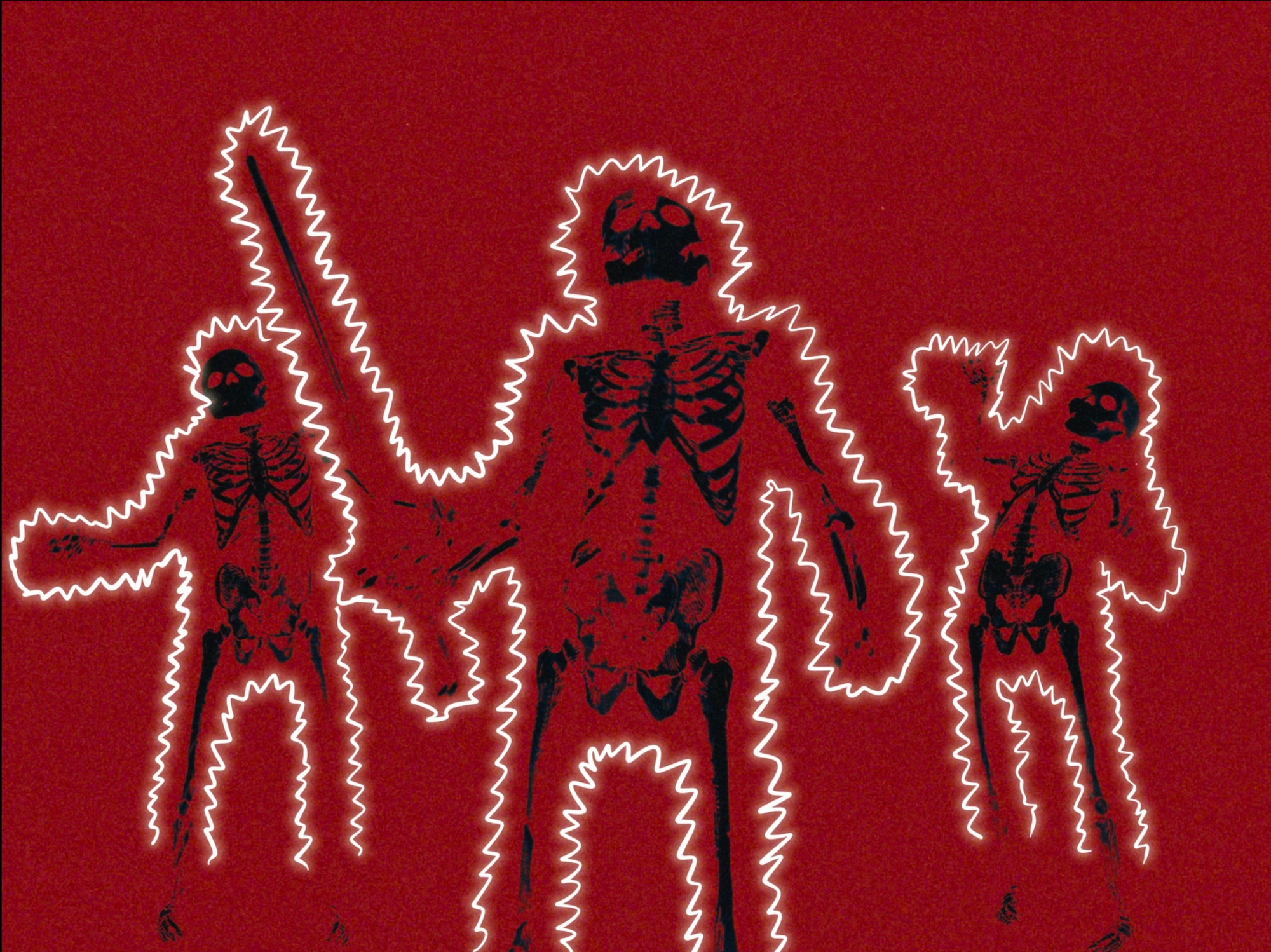 Film still from Lightning Scar