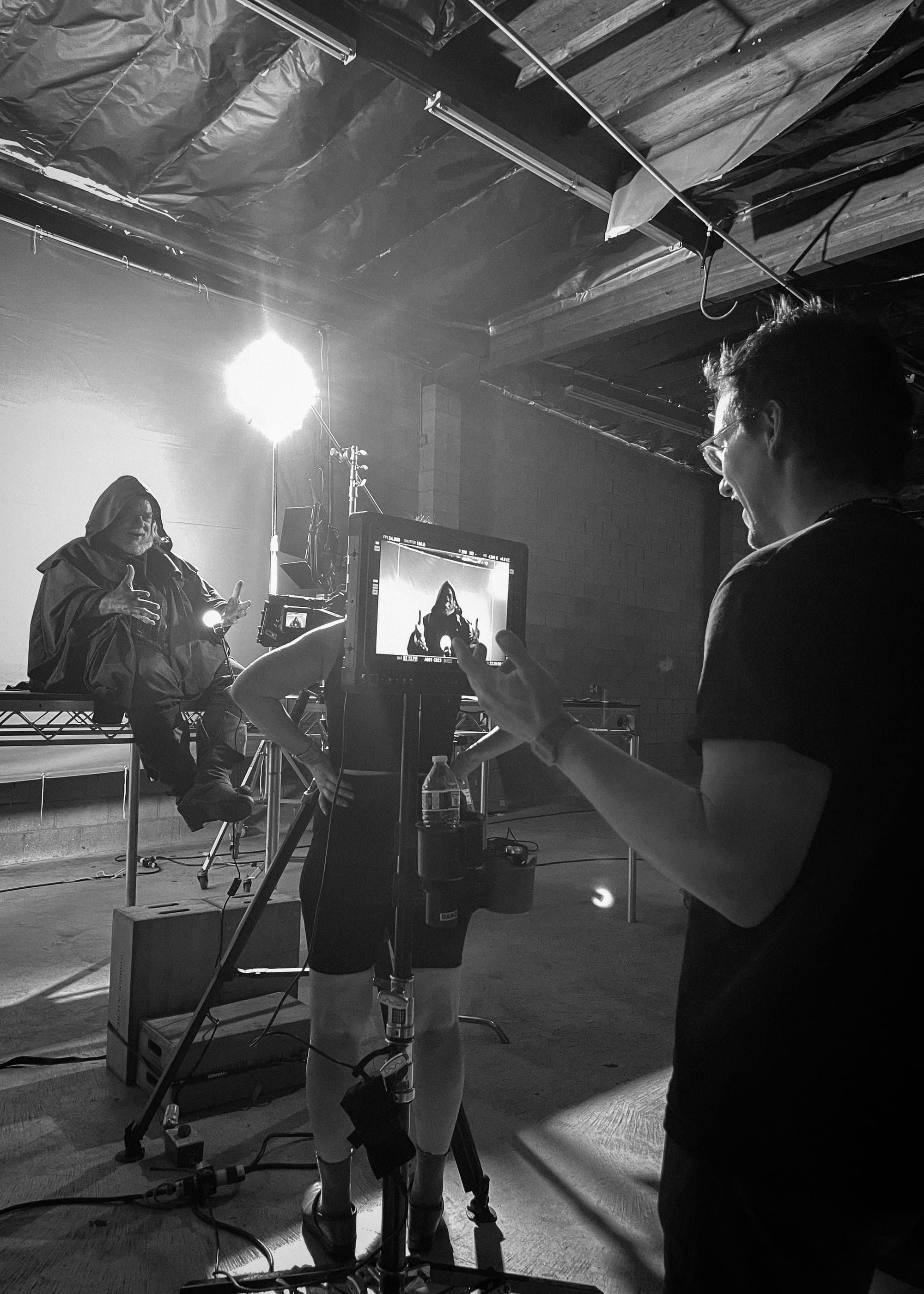 BTS shot from Lightning Scar