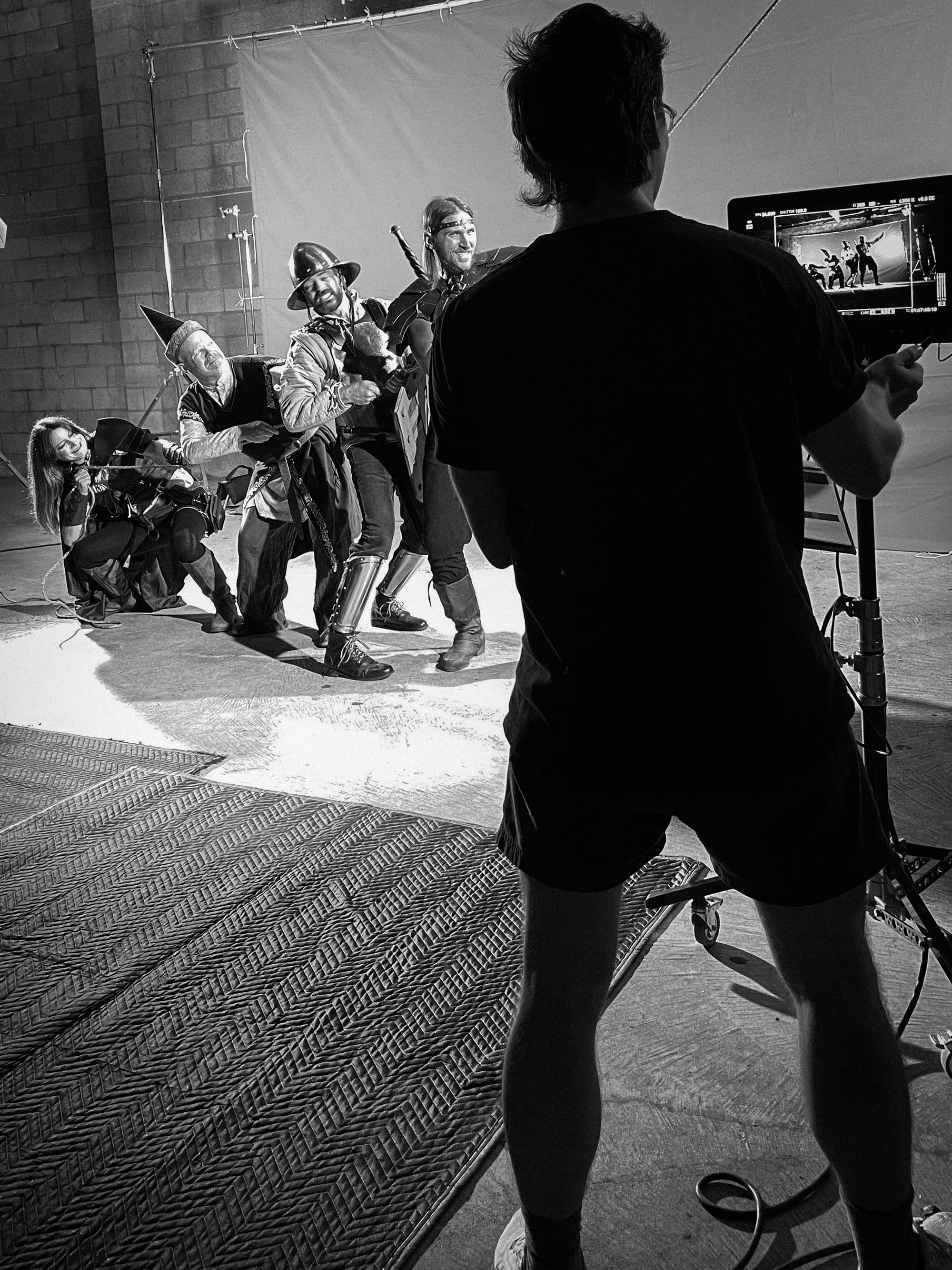 BTS shot from Lightning Scar