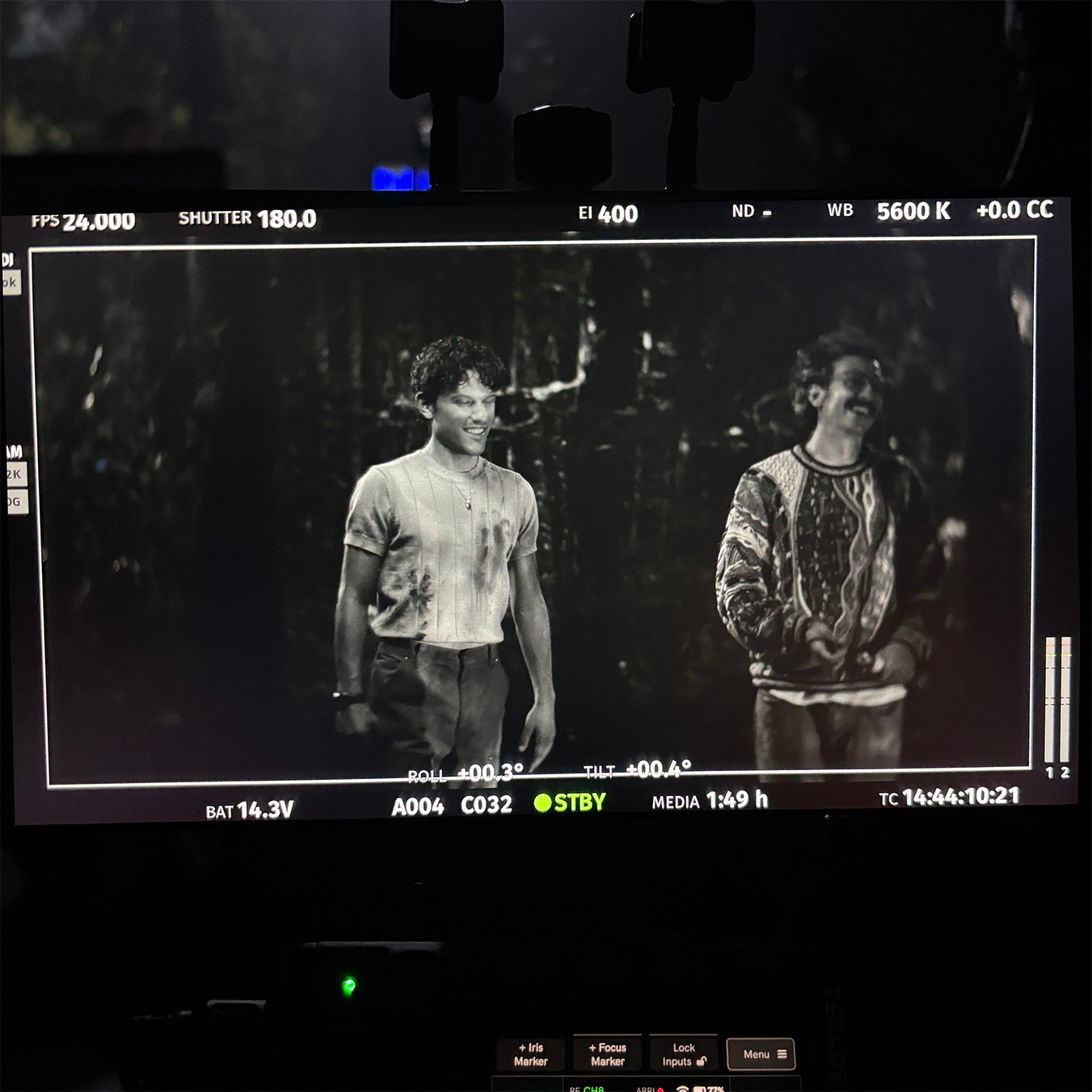 BTS shot from The Smother
