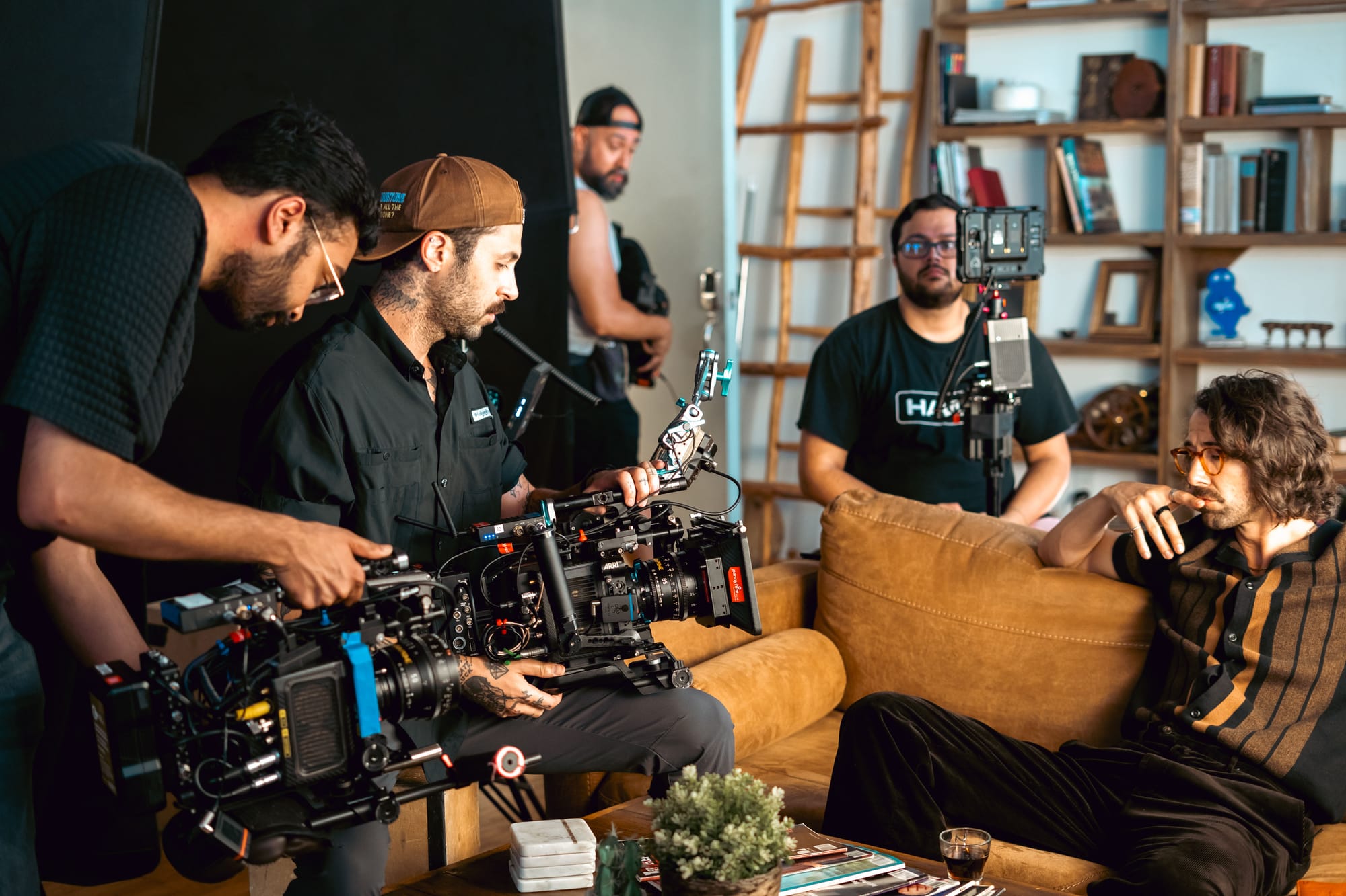 BTS shot from Bravado
