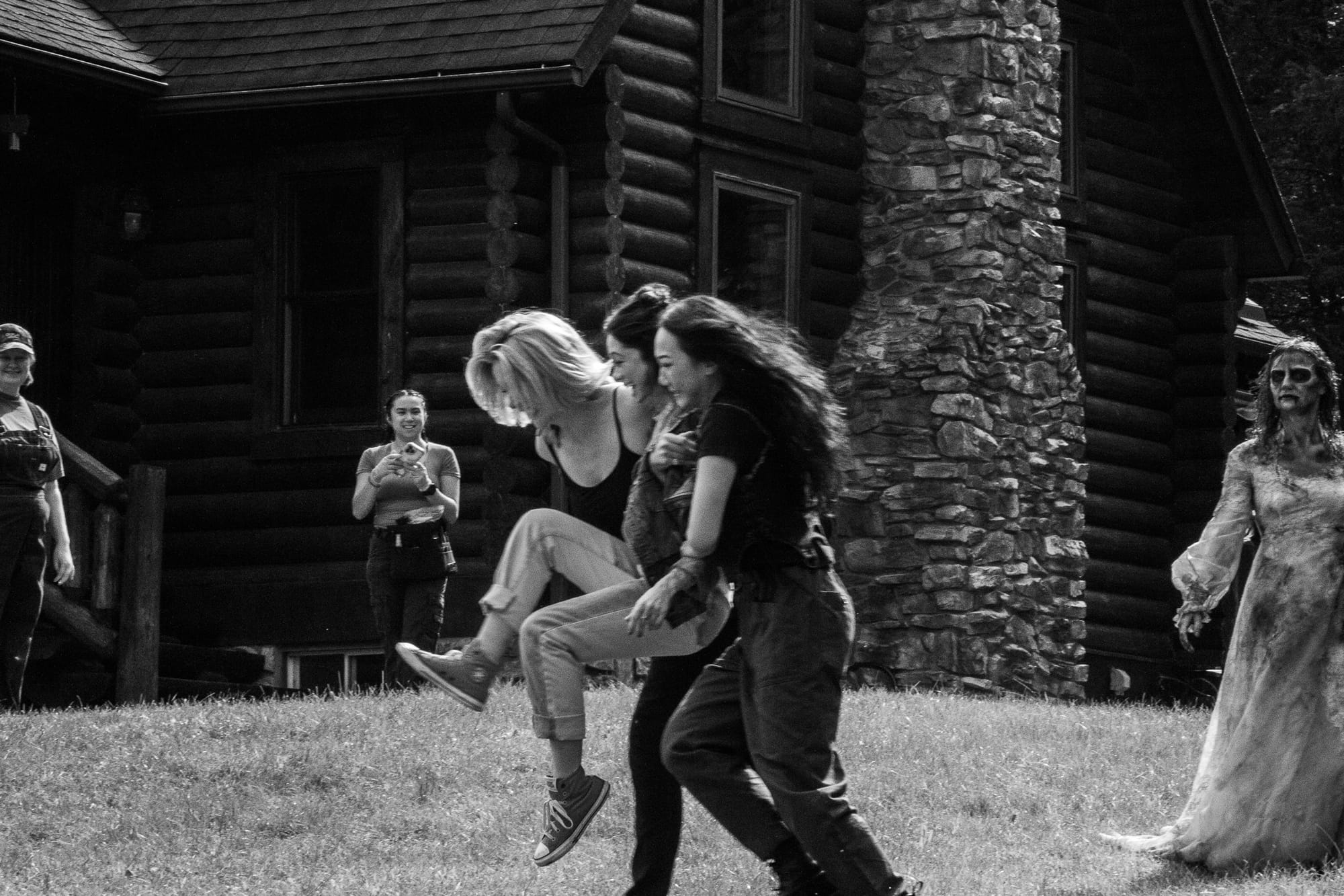 BTS shot from In The Palm of Her Hand