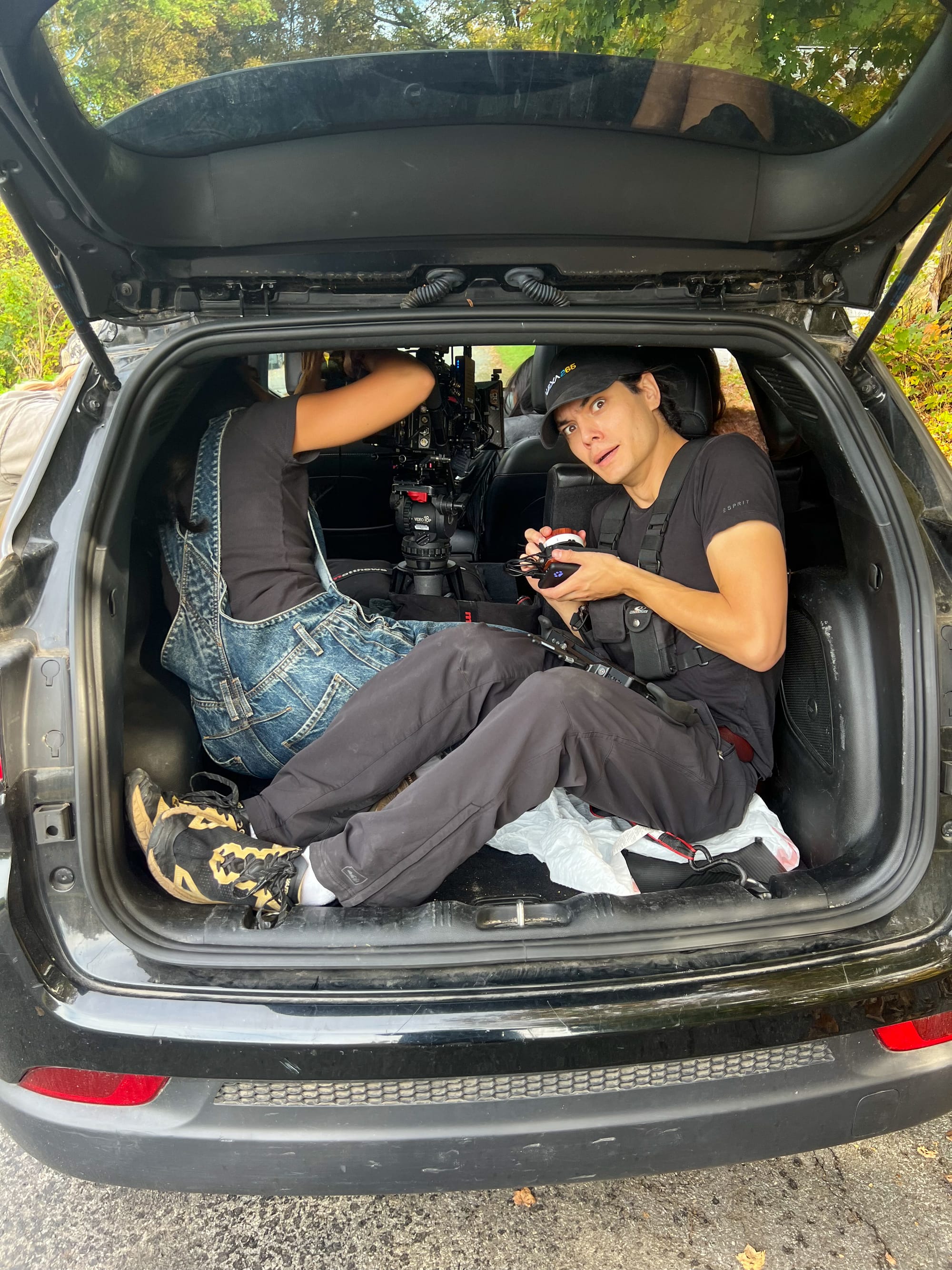 BTS shot from In The Palm of Her Hand