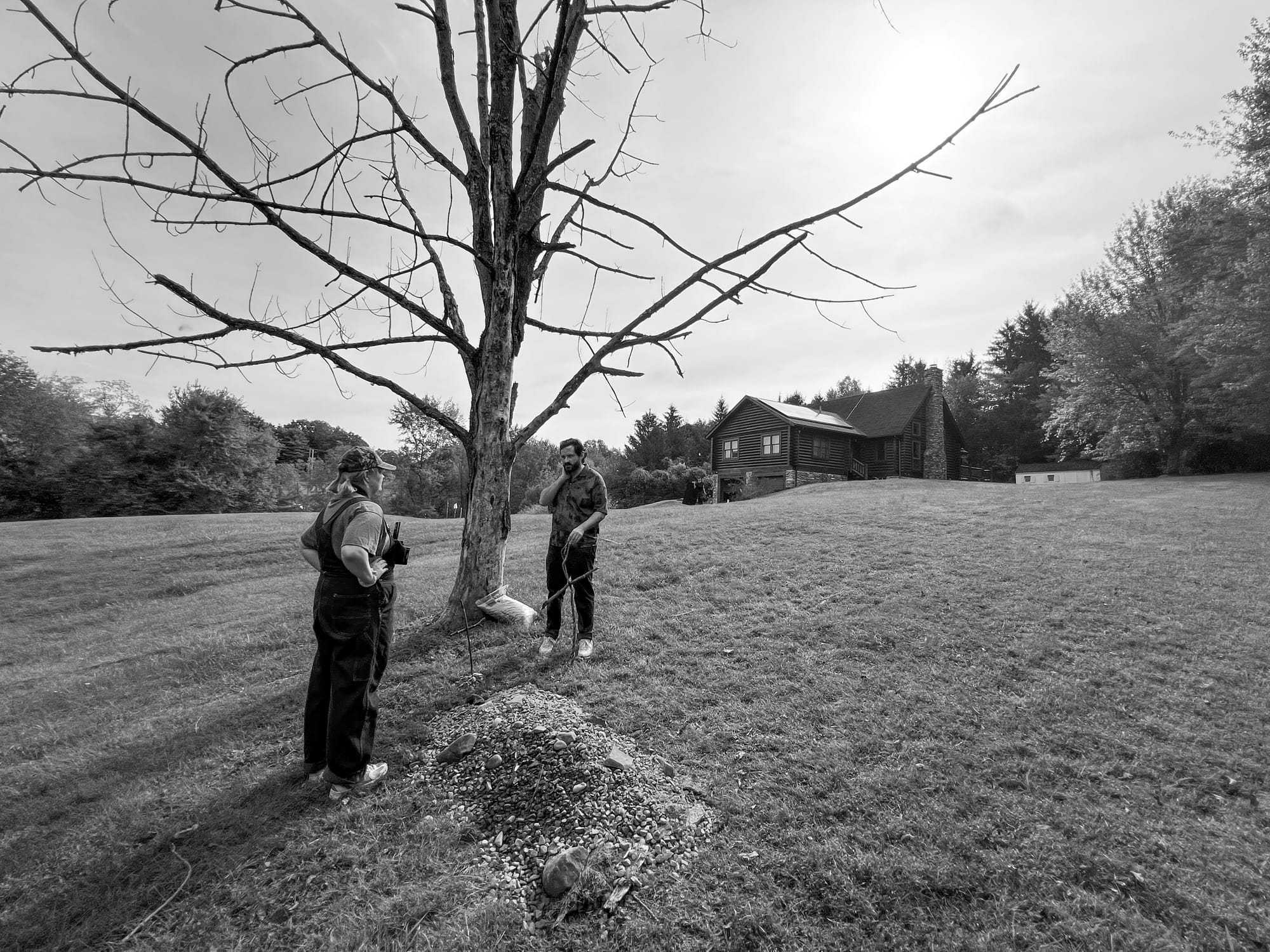 BTS shot from In The Palm of Her Hand