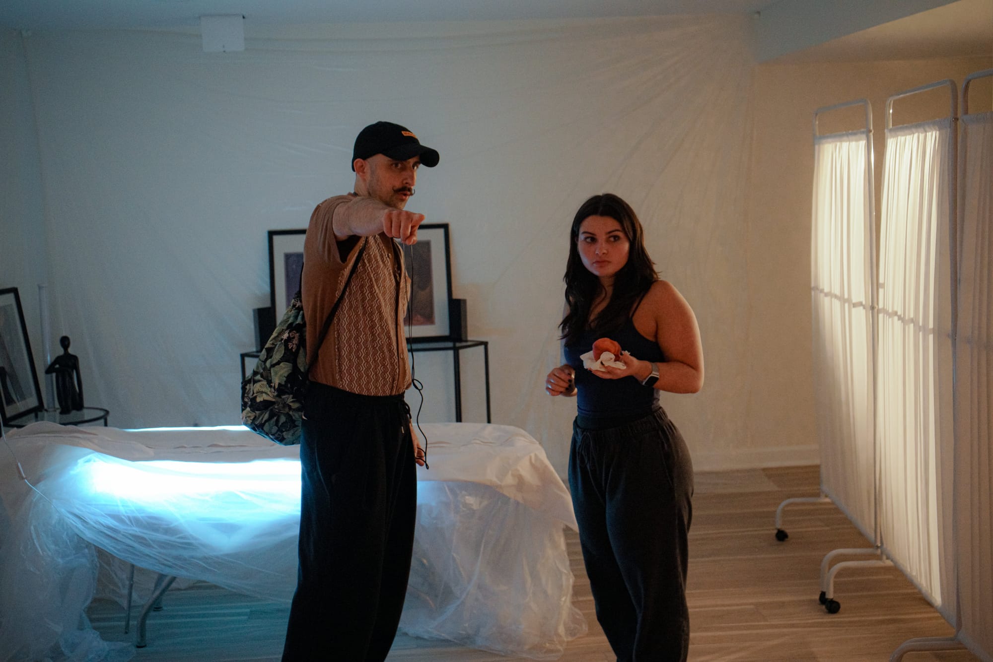 BTS shot from The Shift
