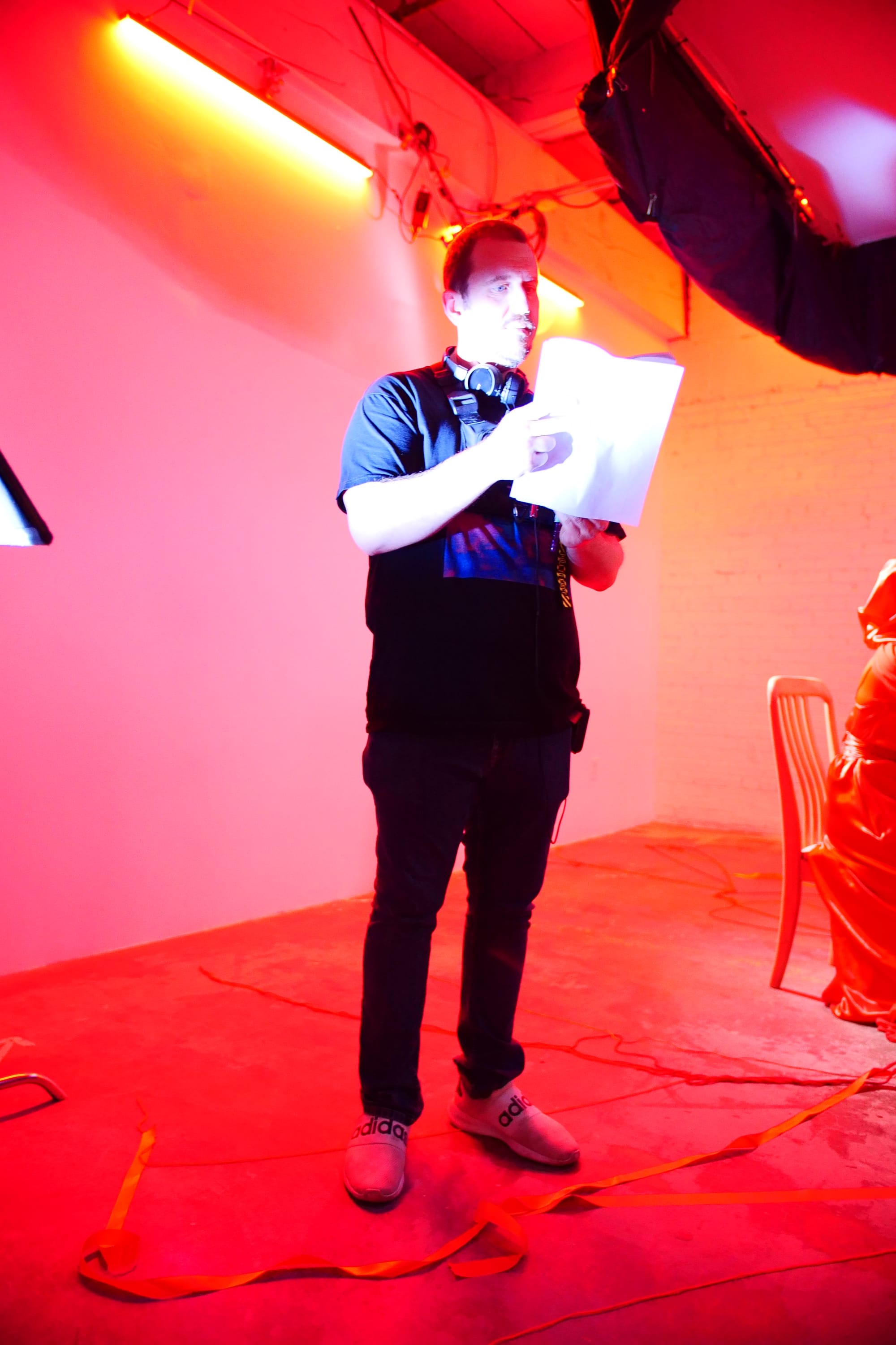 BTS shot from Inhabitant