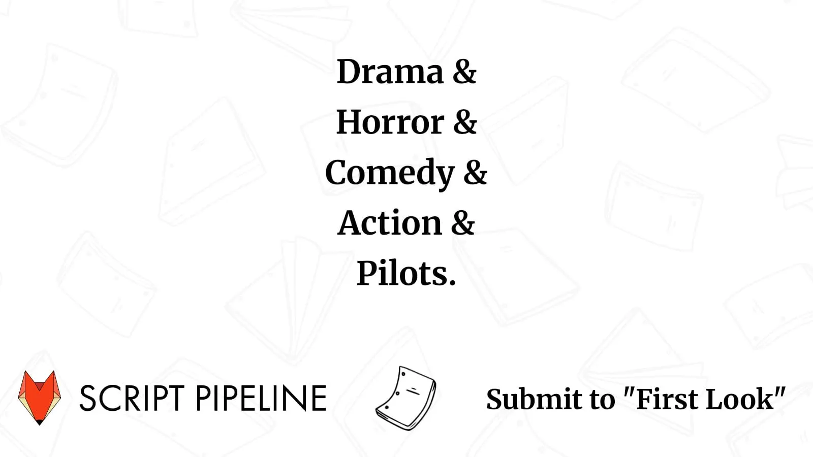 Apply for Script Pipeline's 2026 First Look Project