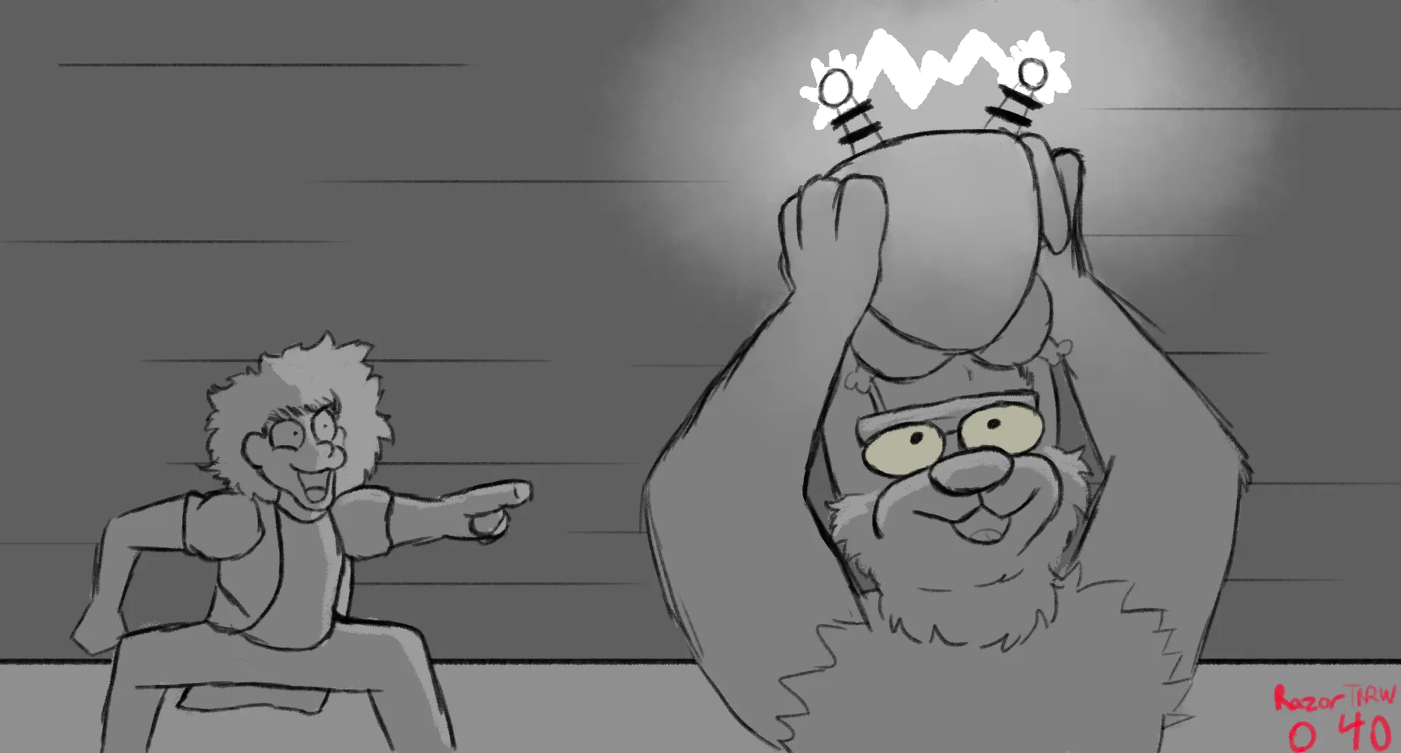 "Razor The Rock and Roll Werewolf" Turns a Teenage Monster's Impulses Into Heroism