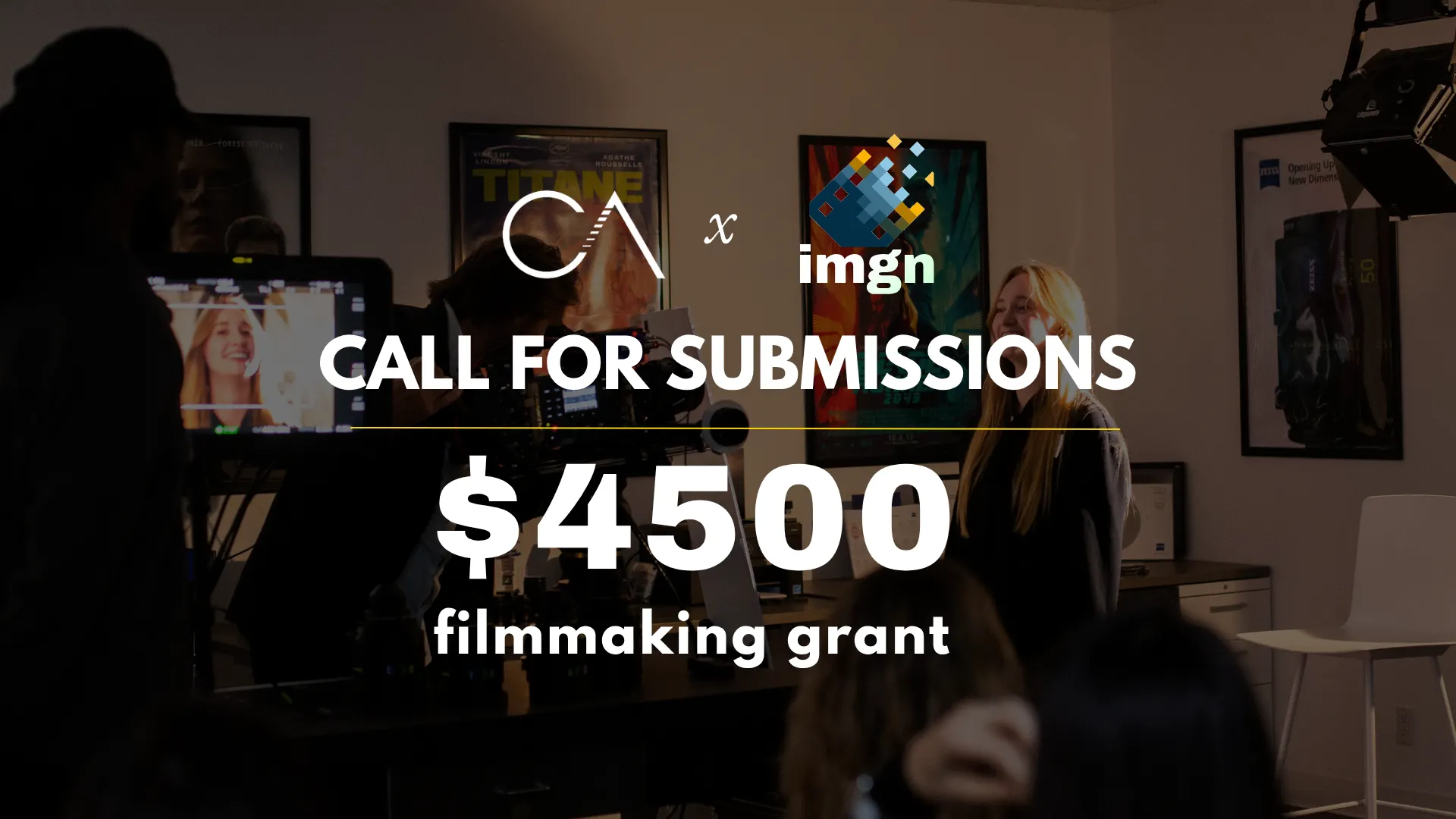 Apply for the CFA × IMGN Film Grant: $4,500 for an Independent Narrative or Documentary