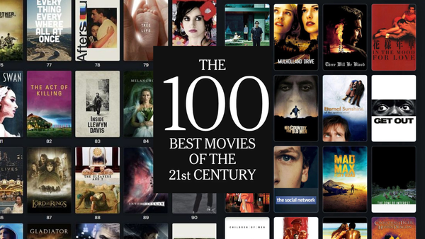 The Movie List That Has Everyone Talking