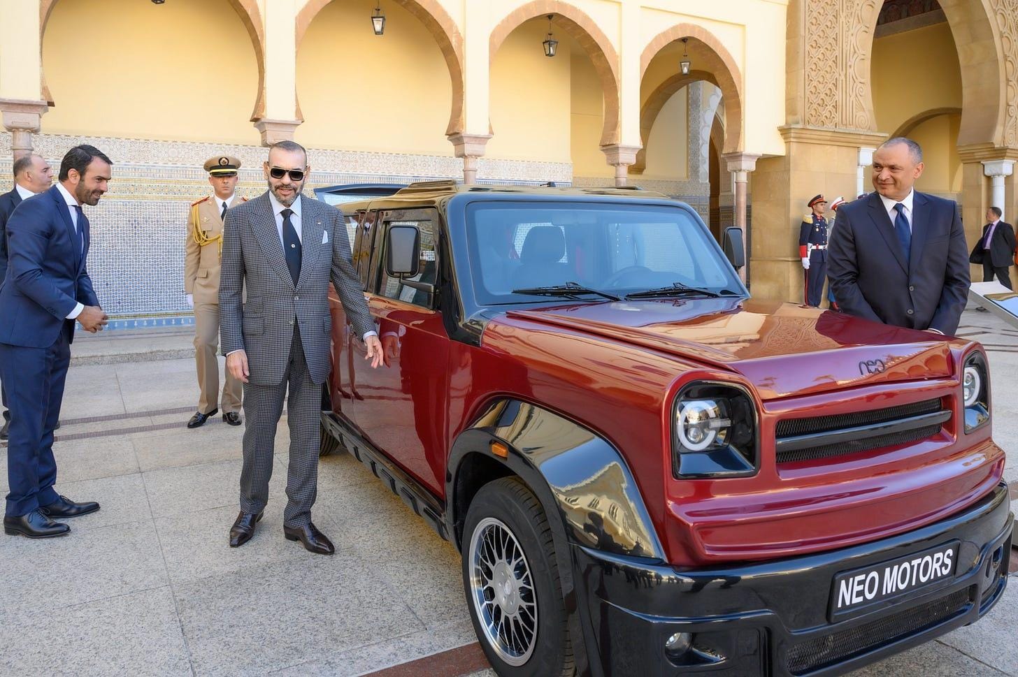 A vehicle from Moroccan car manufacturer Neo Motors.