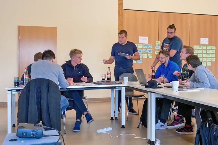 Einblicke in die E.INFRA Projektwoche