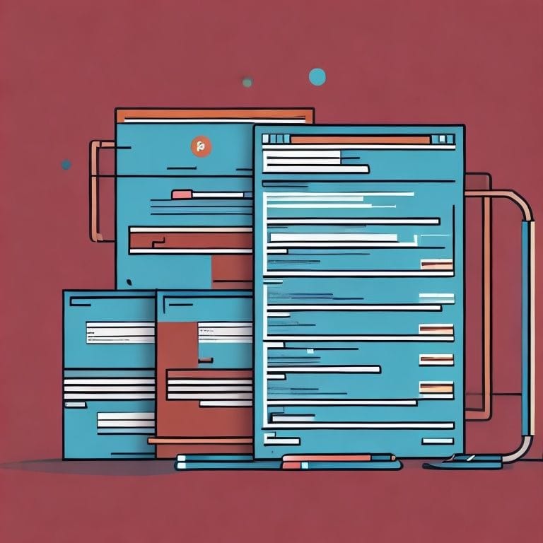 Aaaand, another generic AI generated image, this time related to our backend script, somehow.