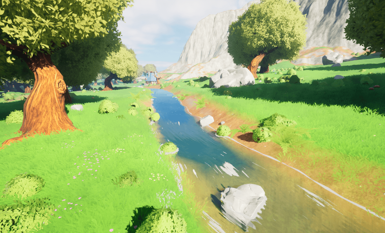 Our pretty river that may also contain some rocks