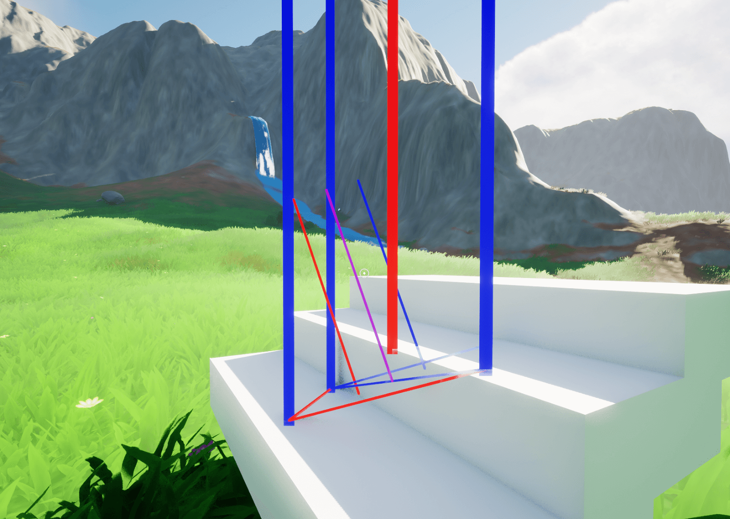 Stairs are a particularly difficult case we just don't even attempt to spawn on